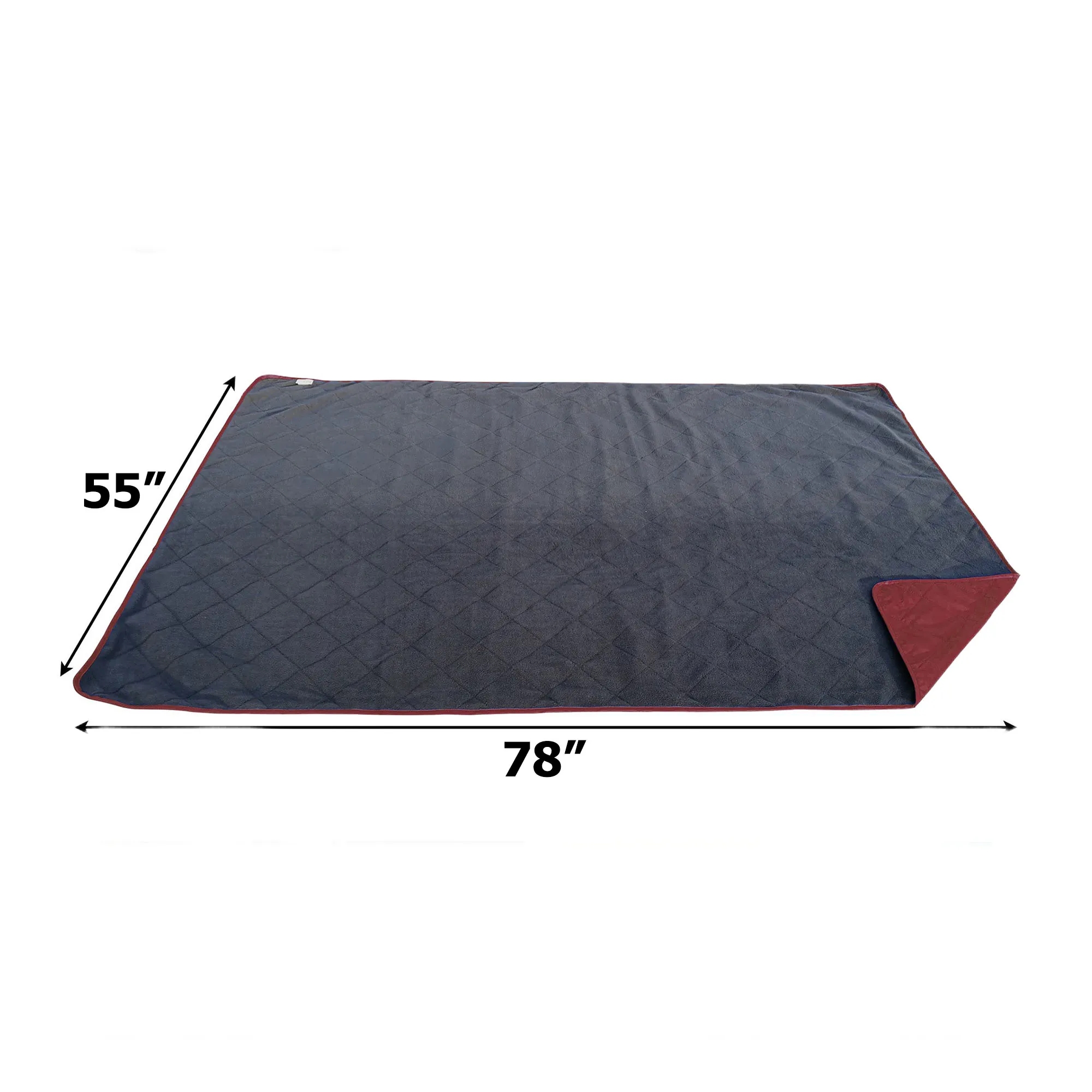 MOQ100 Polar Fleece Polyester Waterproof Picnic Mat 1