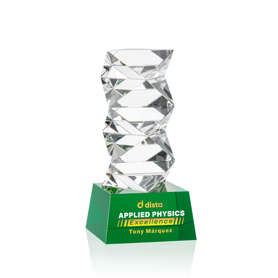 Callucci VividPrint™ Award on Robson Base - Green 2