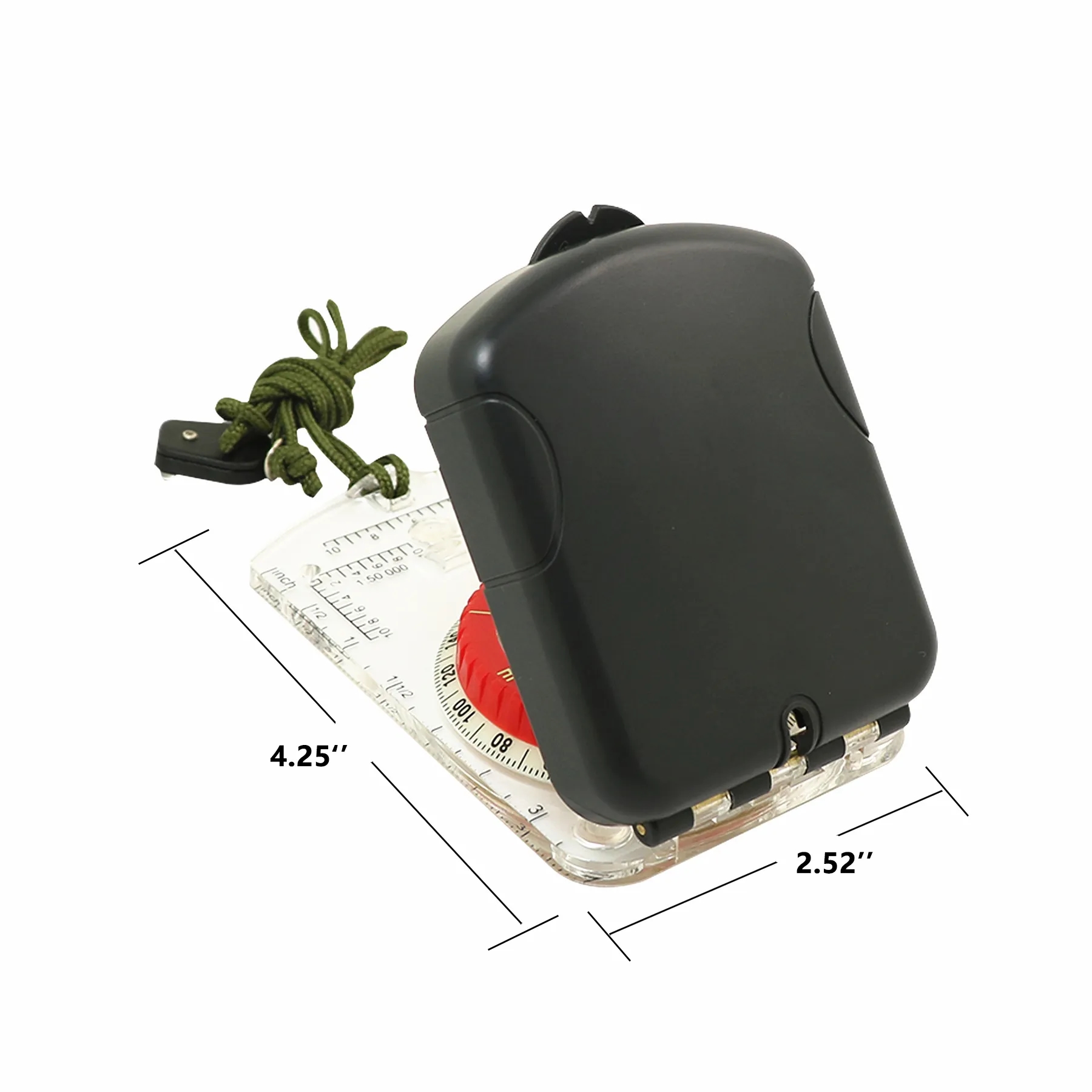 Outdoors Longer Sighting Compass wih Mirror 2