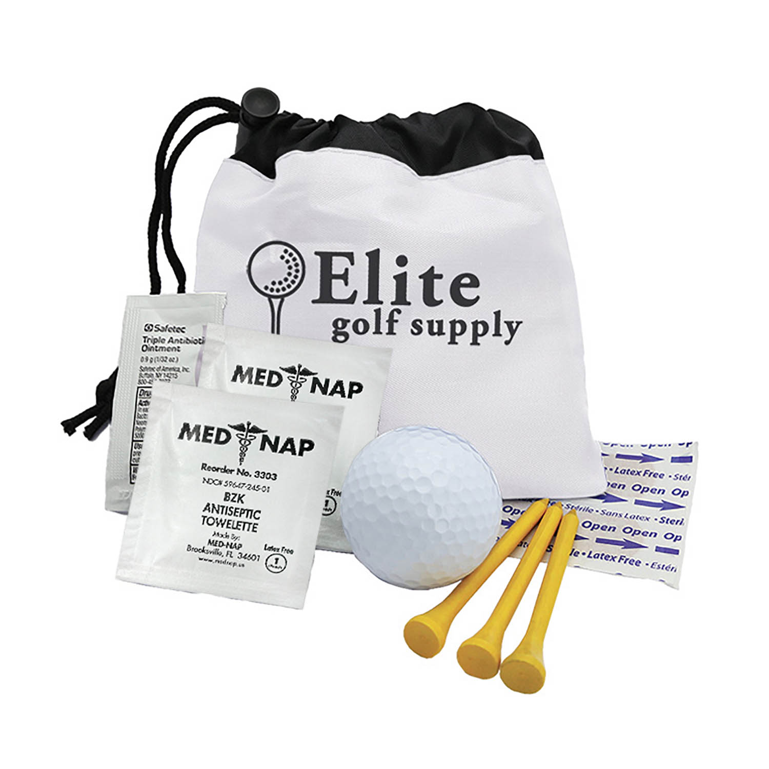 The Play-Through Golf Kit with Cinch Tote 6