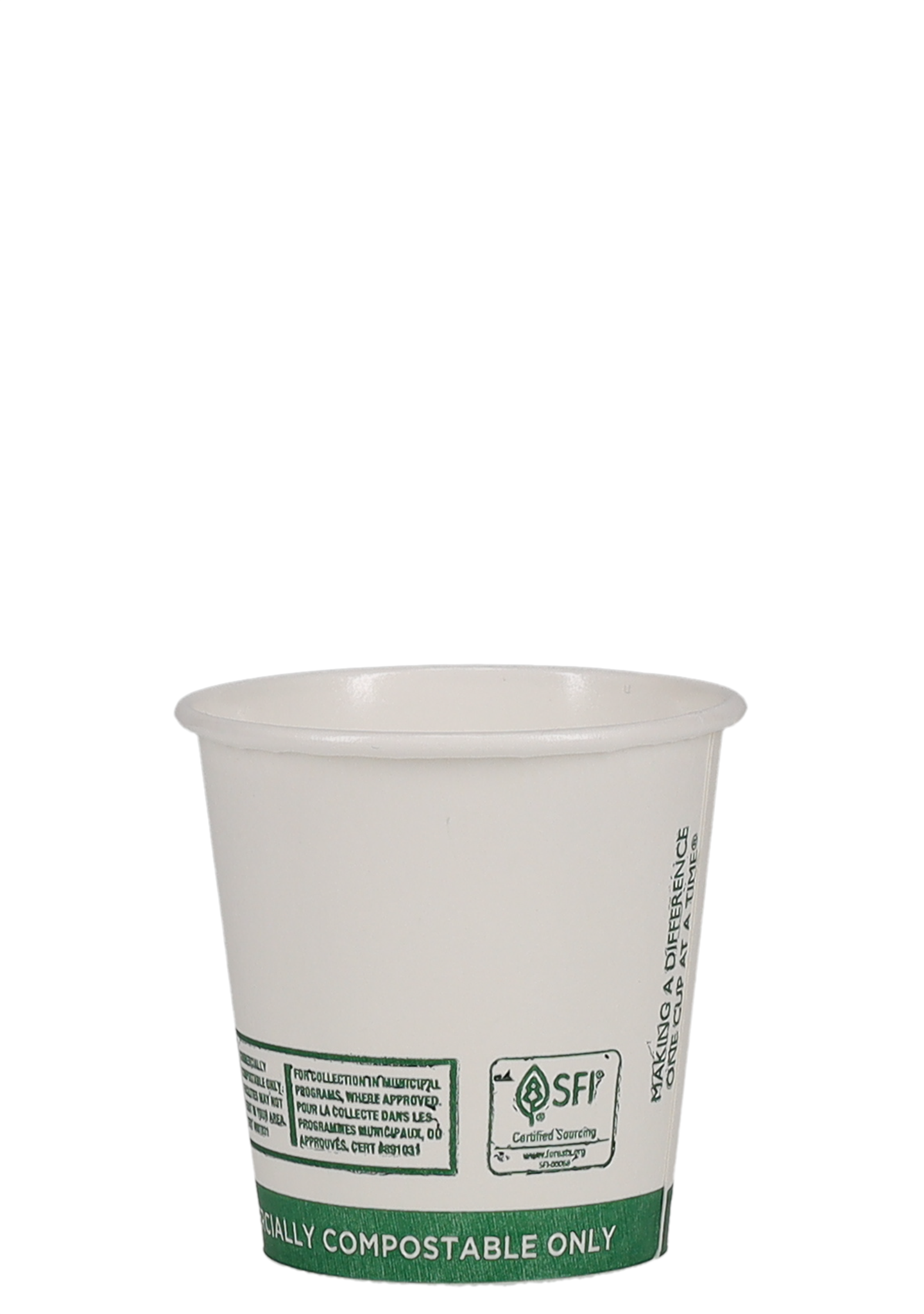 4 oz Paper Cup Eco White Digital Print 4