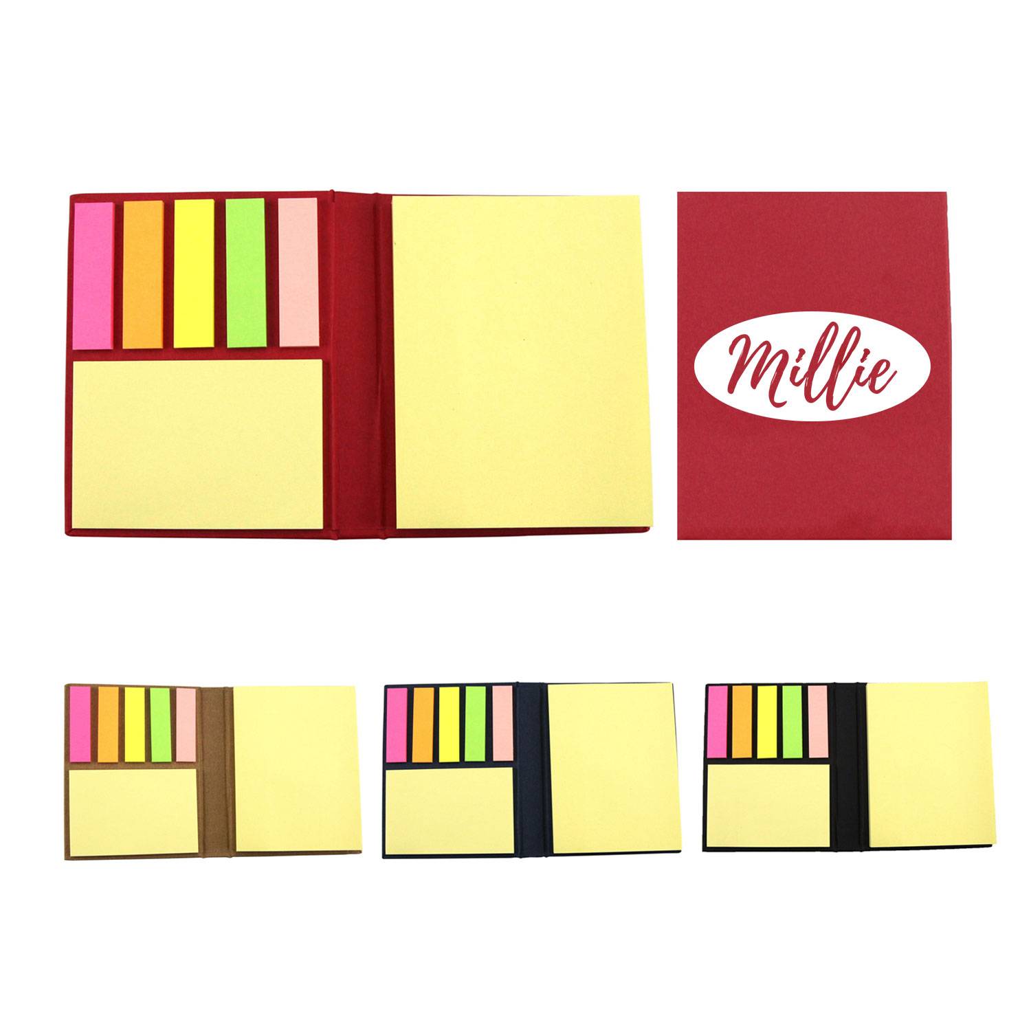 Eco-friendly Covered Sticky Note Pad Gift for Student 1