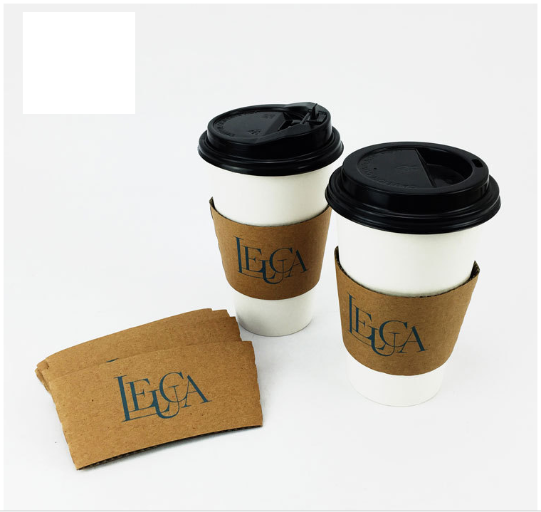 Kraft Paper Coffee Cup Clutch Sleeve 7