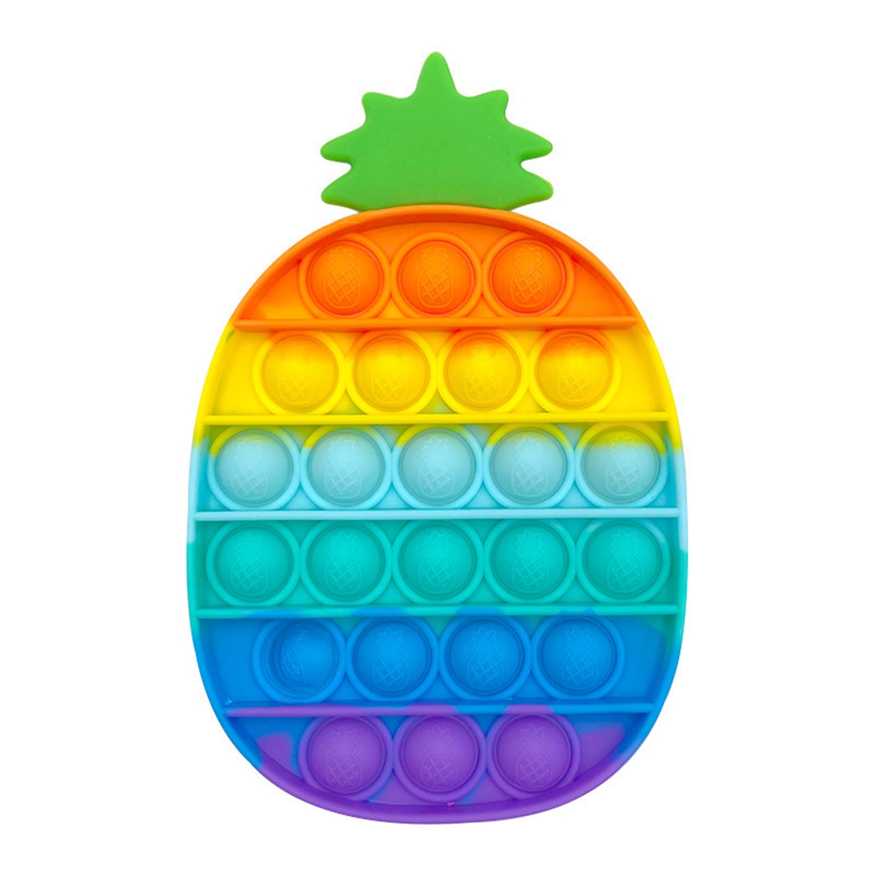 Pineapple Silicone Pops Bubble Sensory Fidget Toy 8