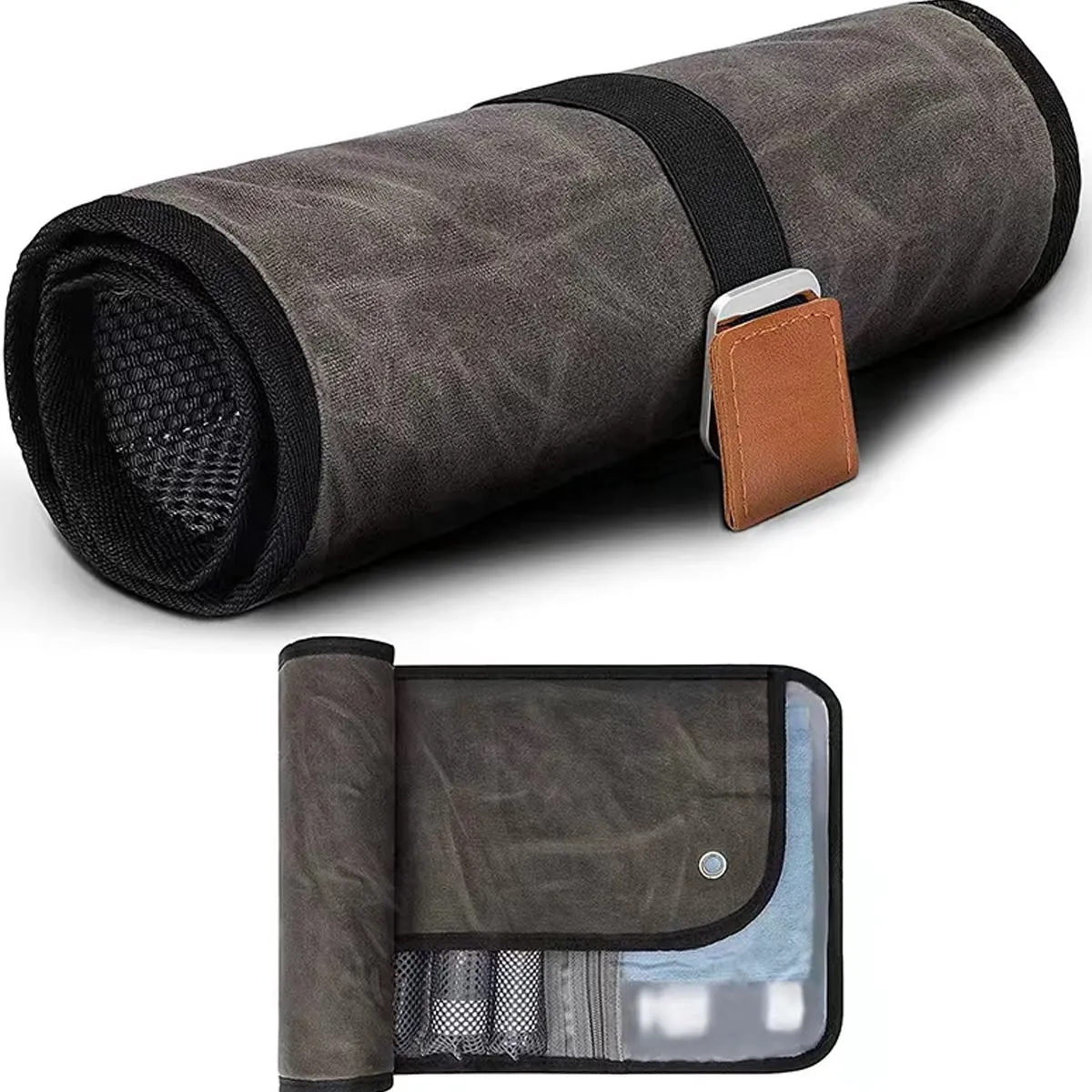 Custom Compact Toiletry Bag for Men with All-Over Printing 7