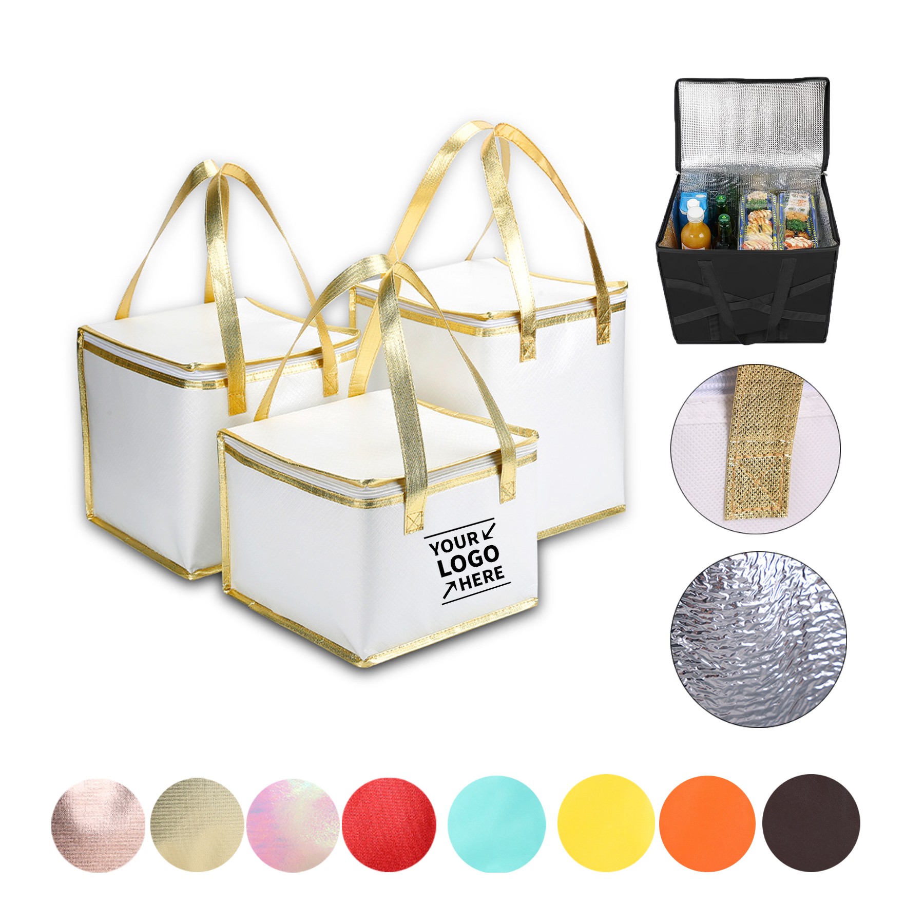 Insulated Reusable Grocery Bags