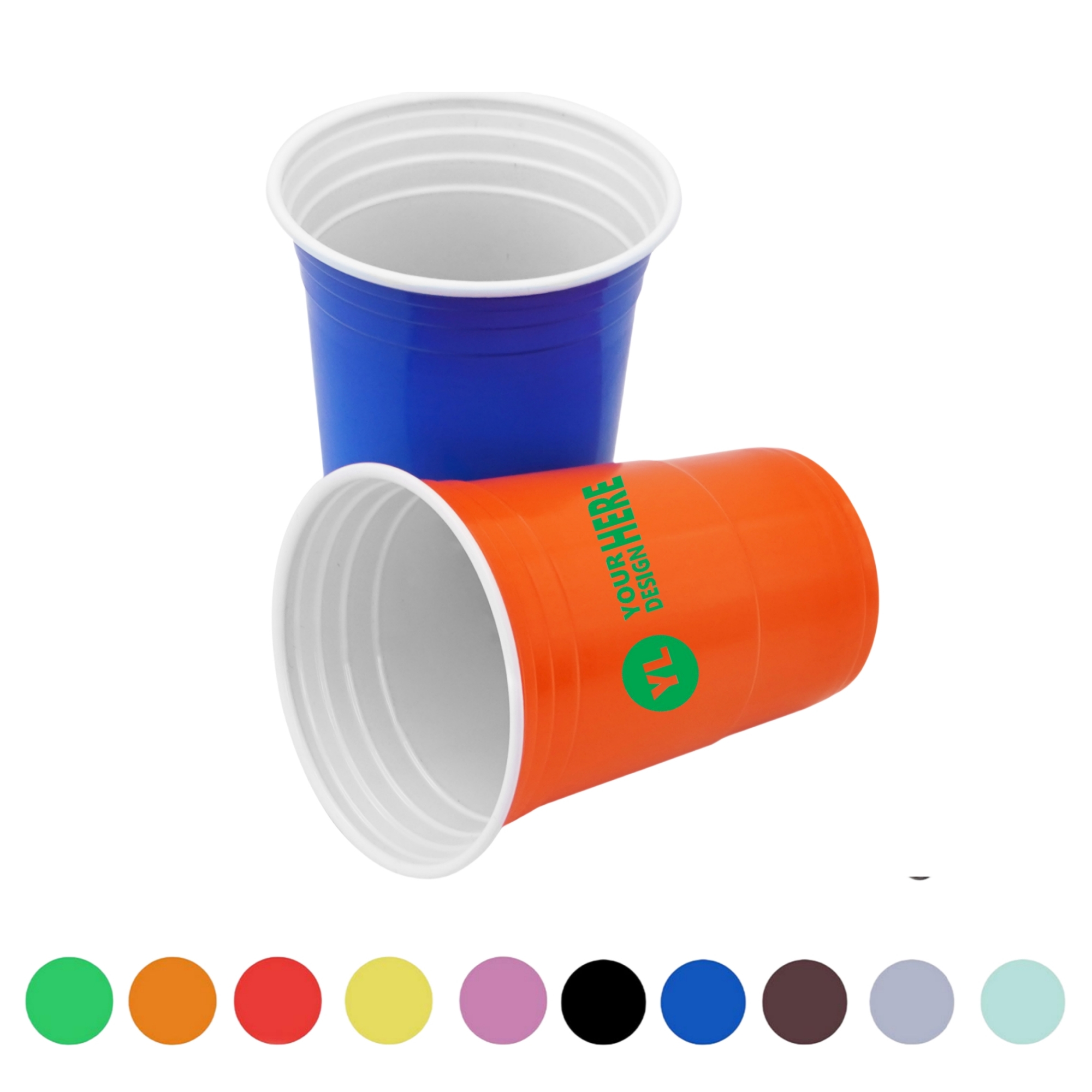 16oz Disposable Cups MOQ 100PCS 2
