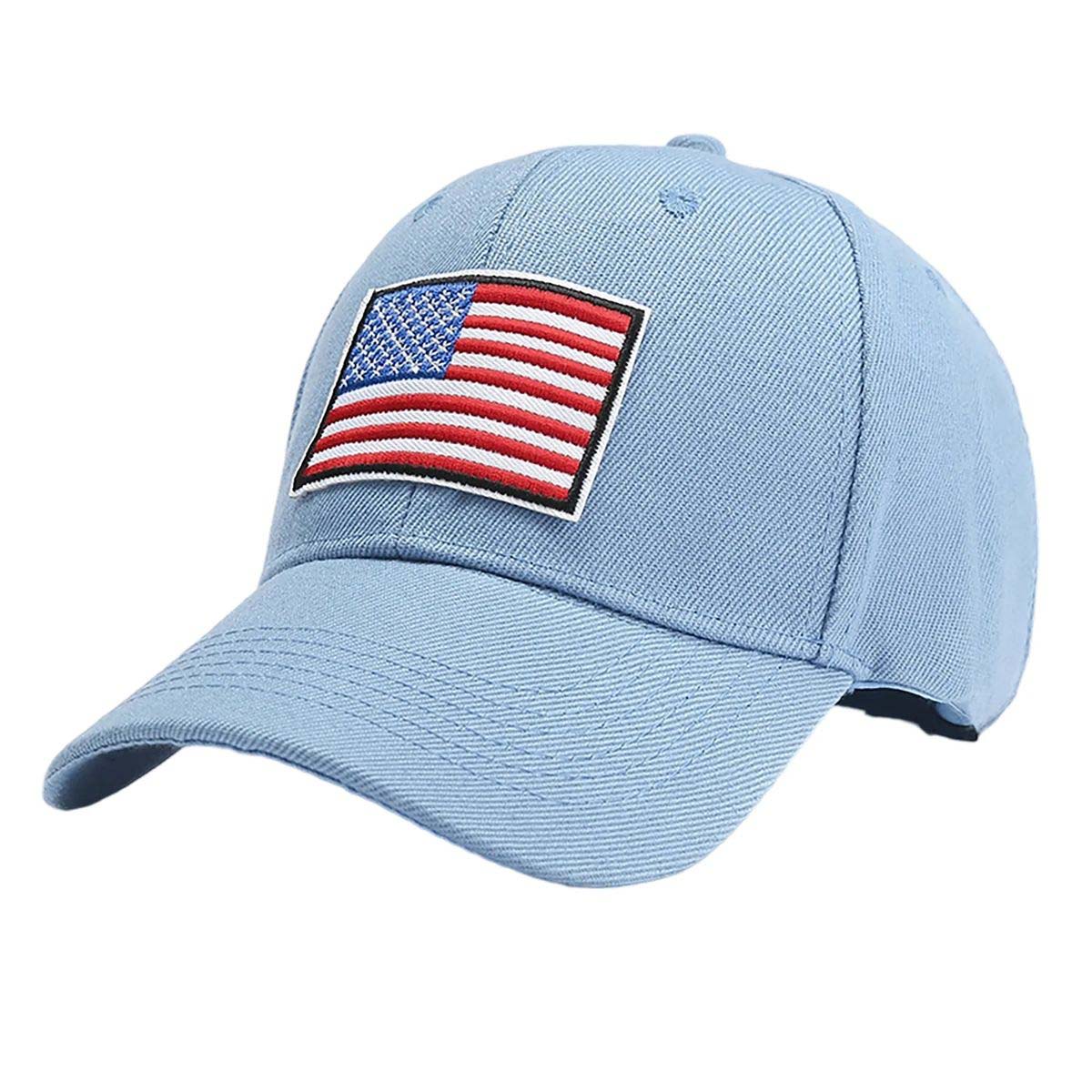 Adjustable American Flag Cap for Outdoor Wear 7