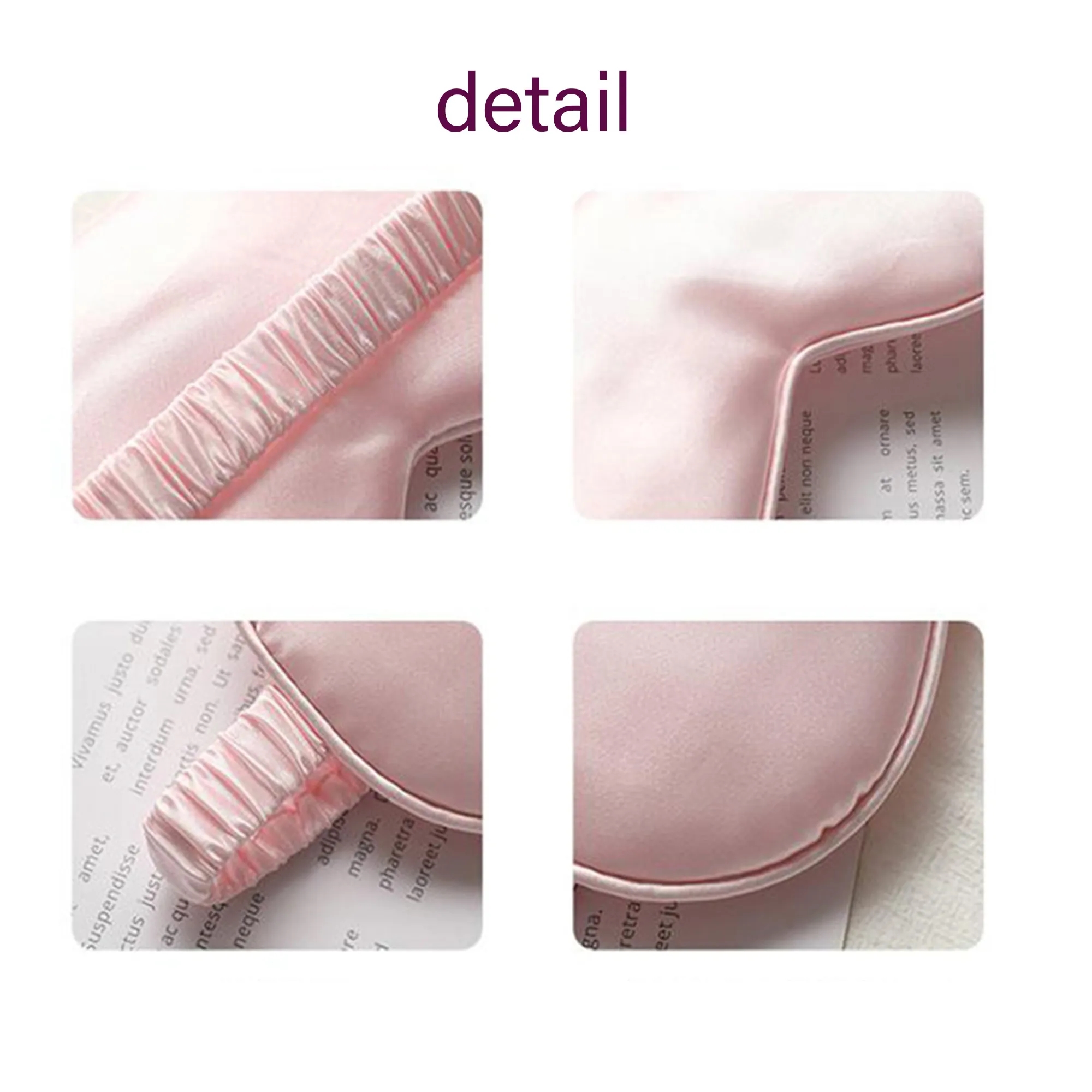 Shading Silk Soft Adjustable Eye Mask(Full Color) 5