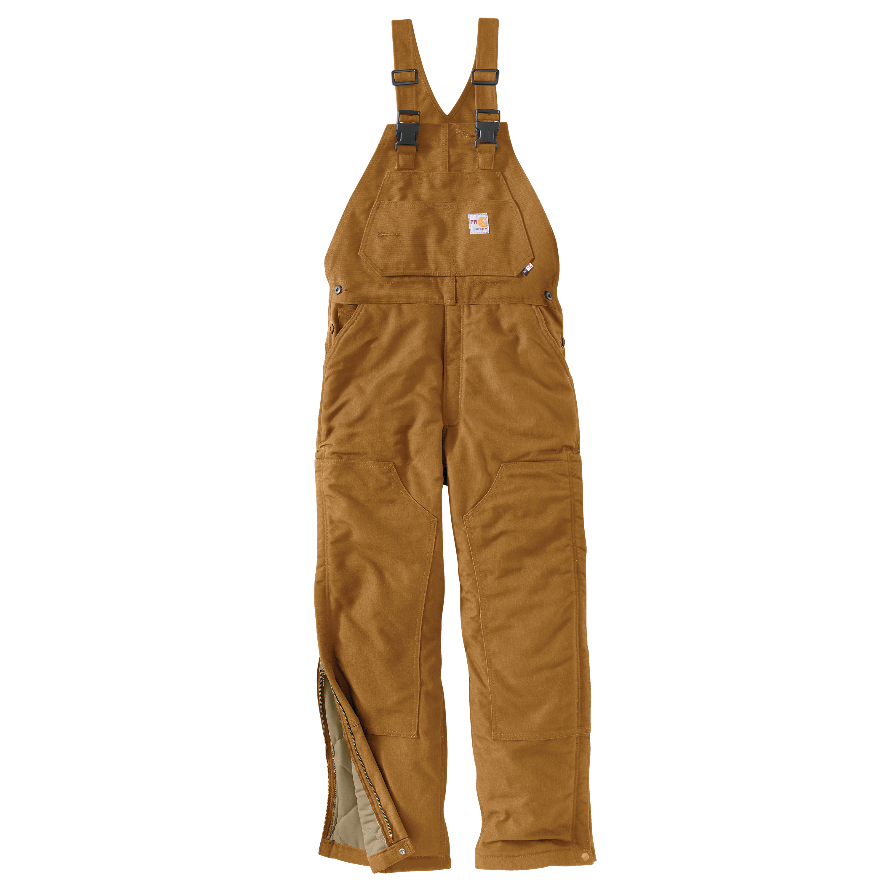 Carhartt  Mens FR Duck Insulated Bib Overall 3