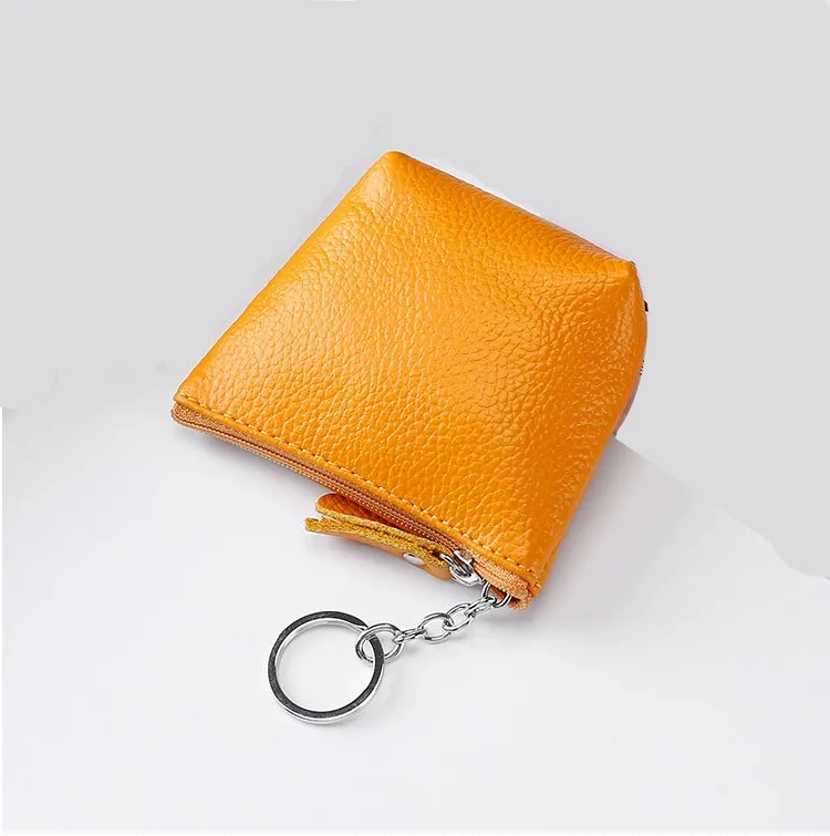 Leather Double Zipper Wallet 3