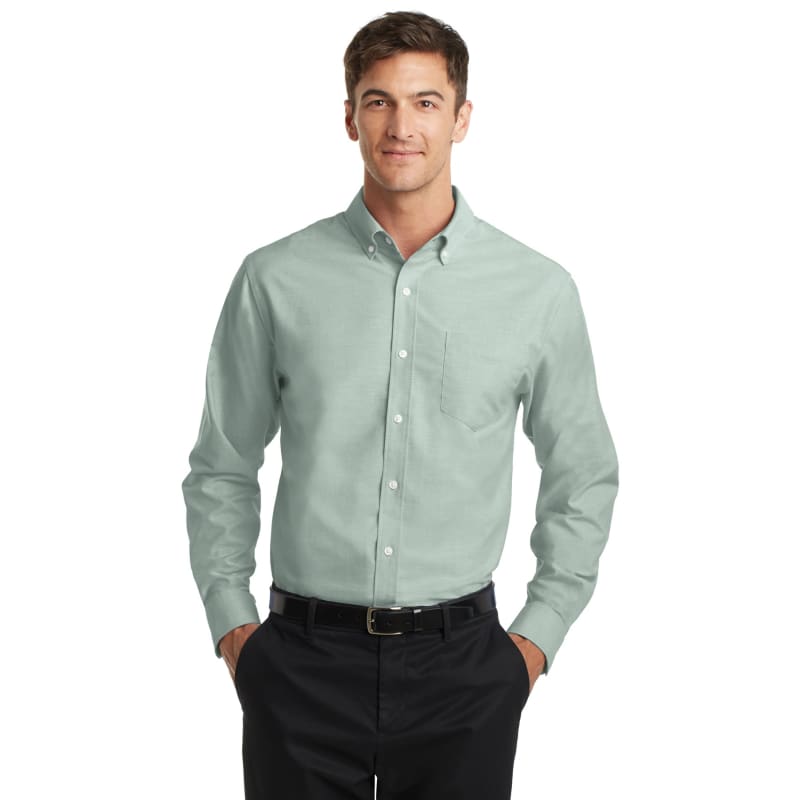 Port Authority SuperPro Oxford Shirt. 3