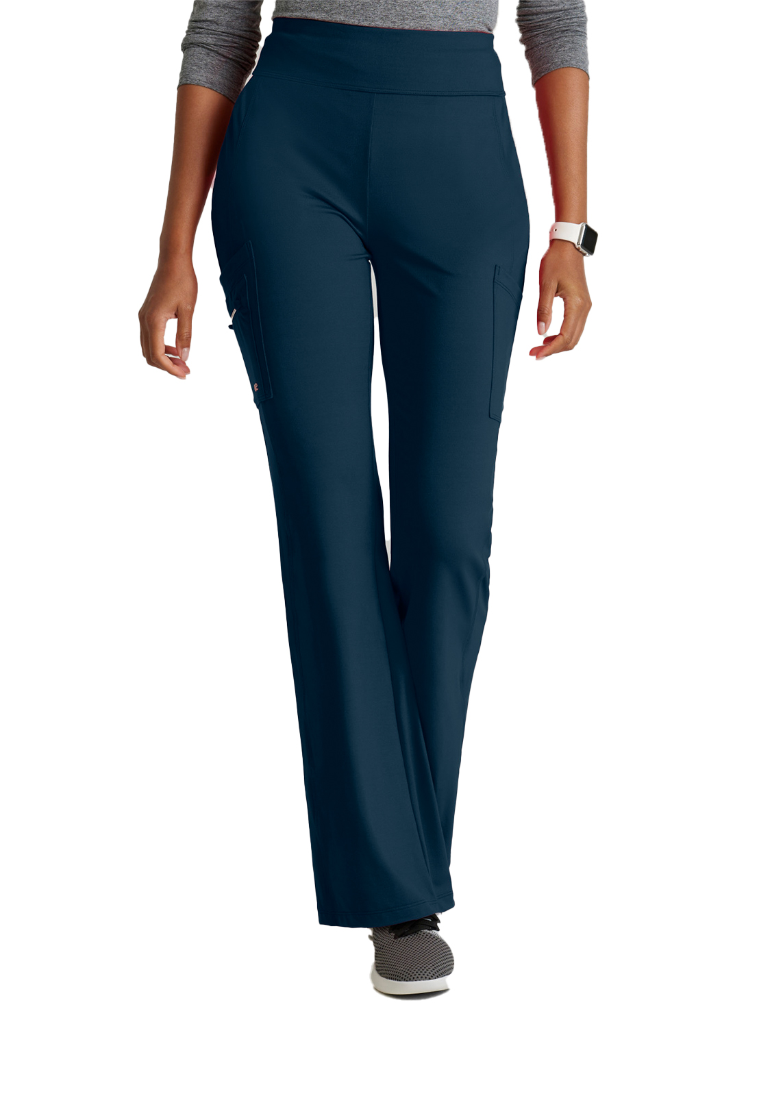 Barco One Performance Knit - Women's Seven-Pocket Flare Leg Sprint Scrub Pant 6
