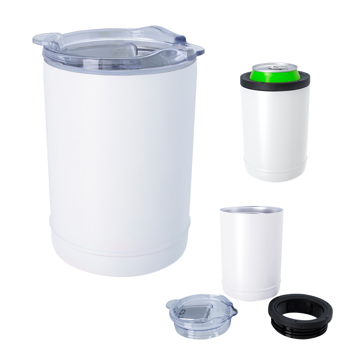 2-In-1 Full Laser Copper Insulated Beverage Holder and Tumbler 7