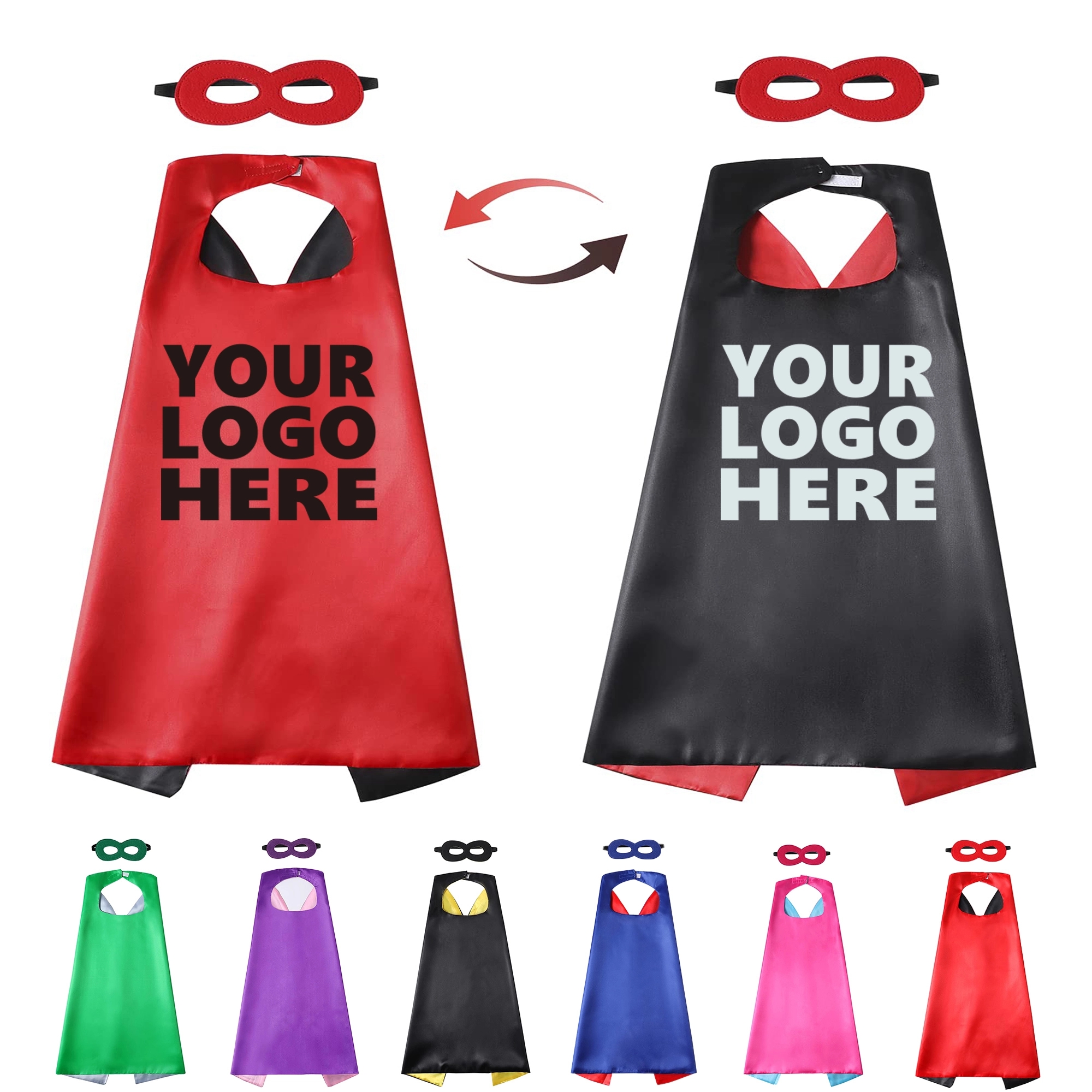 Halloween Costume Cosplay Cape And Masks For Kid 5