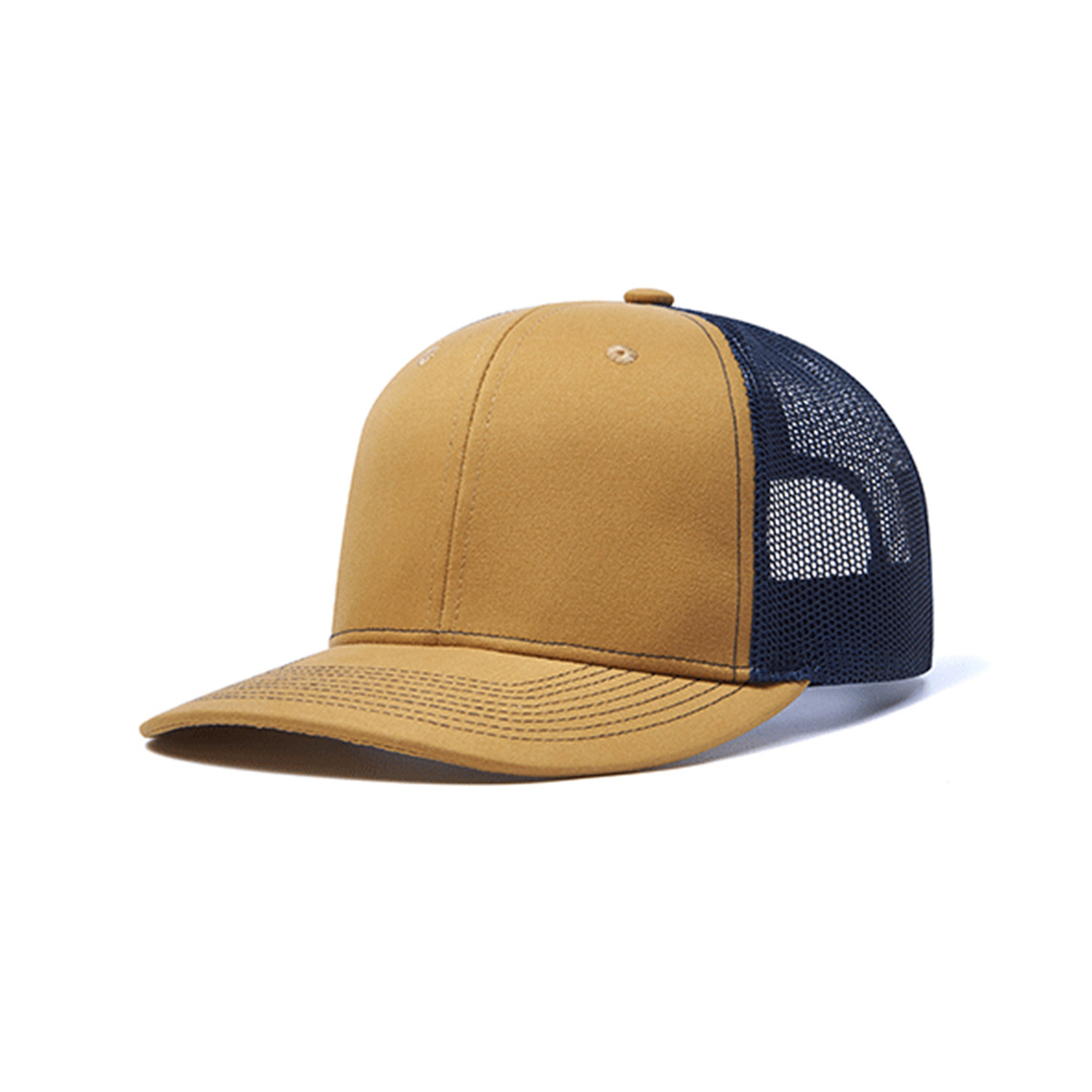 Brushed Cotton Mesh Trucker Cap Adjustable Fit 41