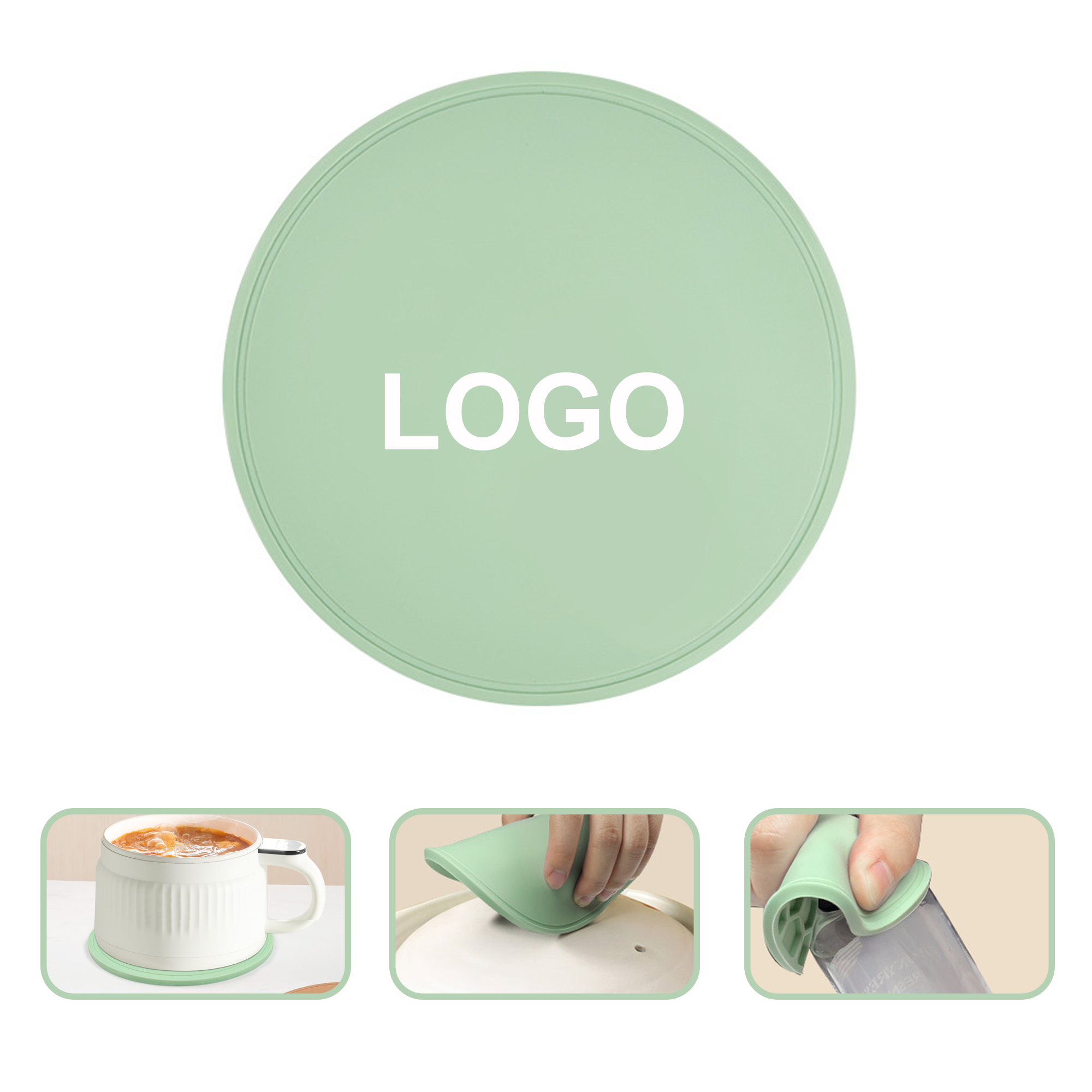 Home Kitchen Silicone Gift Coasters 4