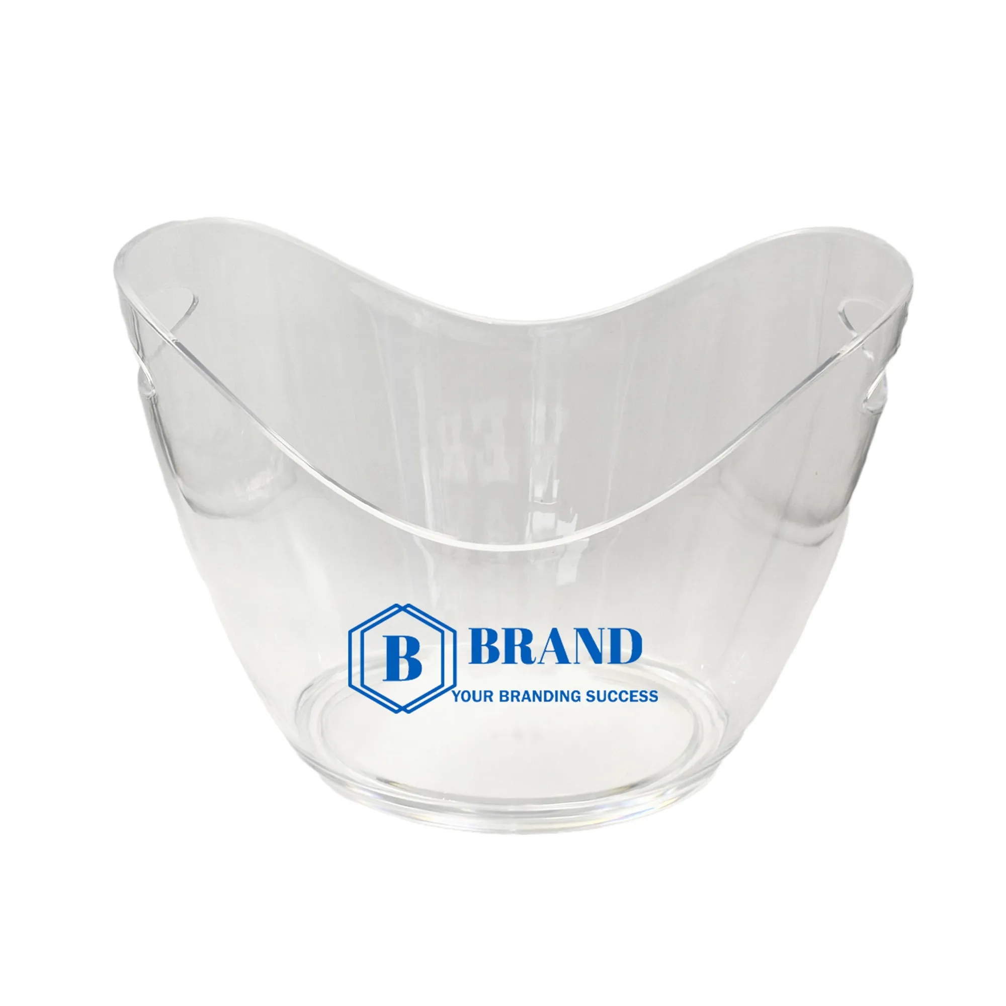 4L Clear Acrylic Wine Ice Bucket 4