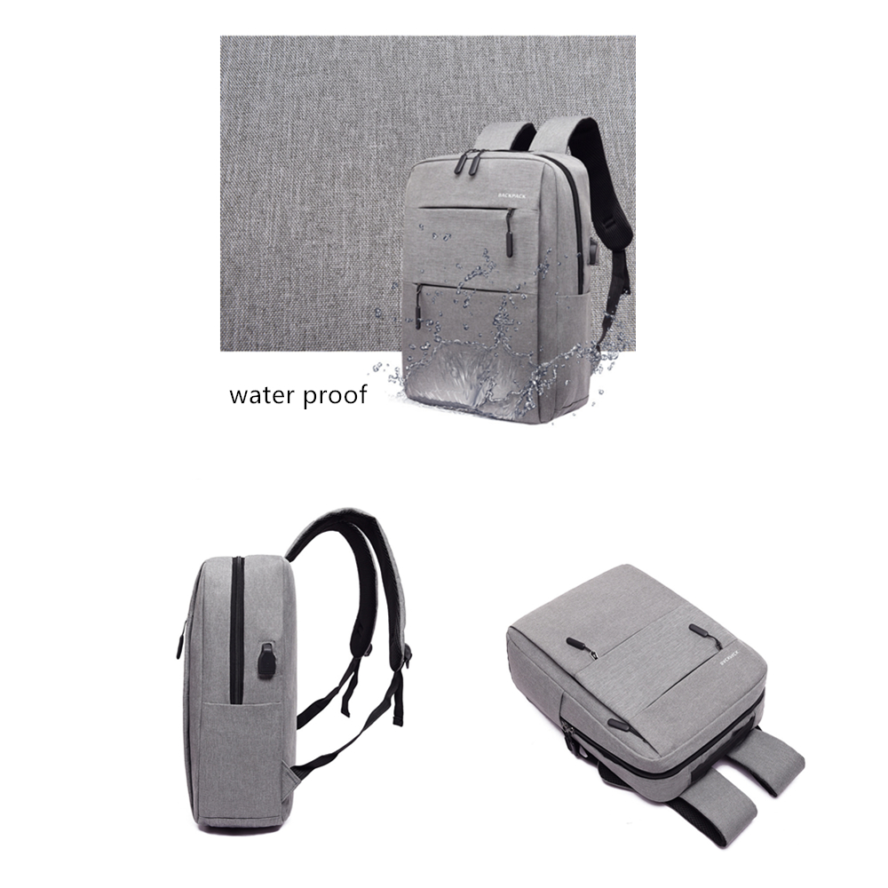 Multi Function Stylish Backpack With USB Charging Port 7