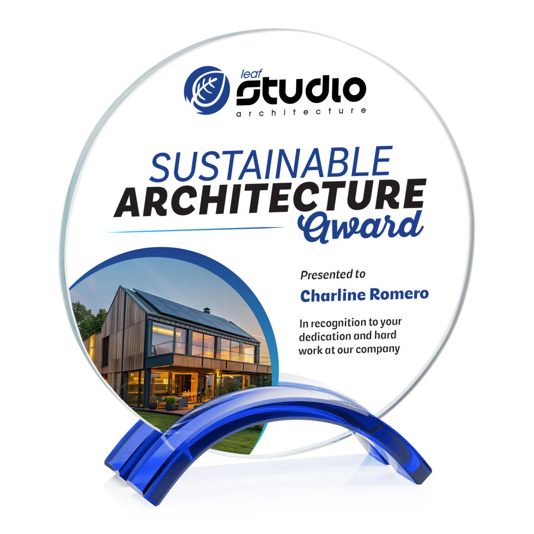 Holton VividPrint™ Award - Blue 10