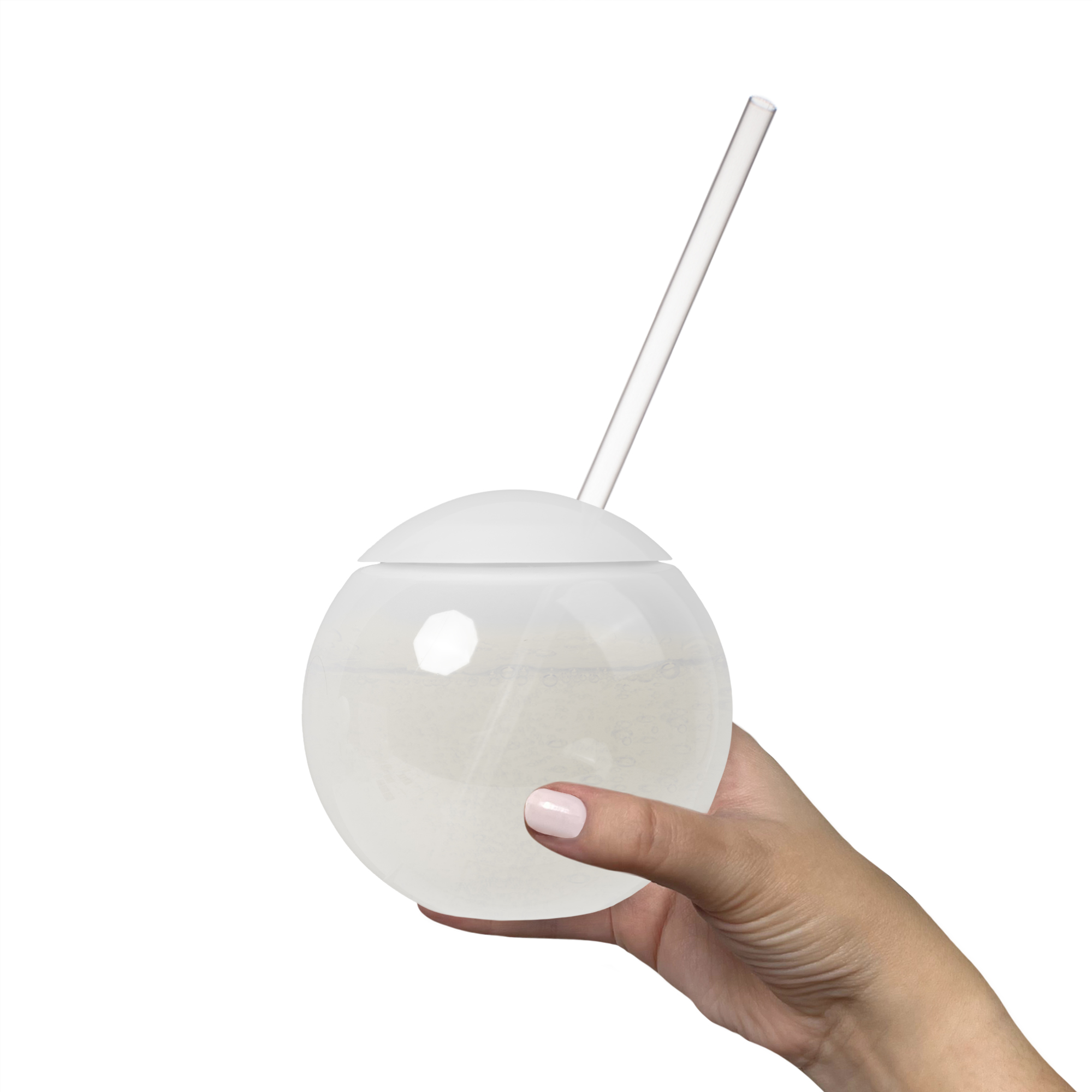 20oz Tumbler Ball Cup with Straw 5