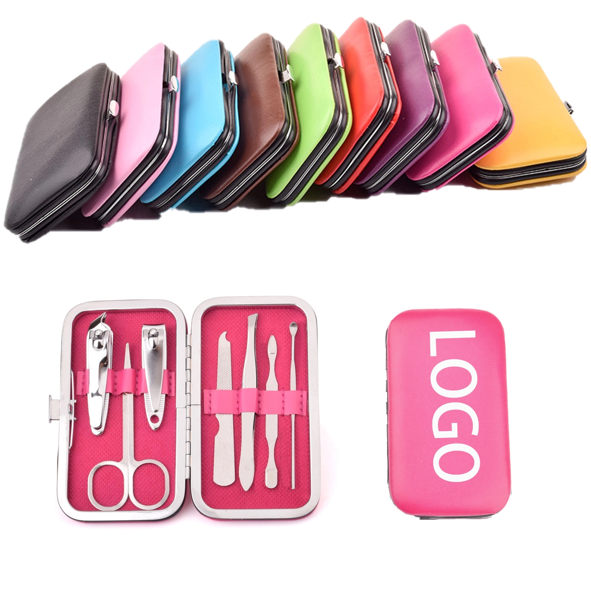 Nail Clipper Personal Care Tools With Portable Case 6