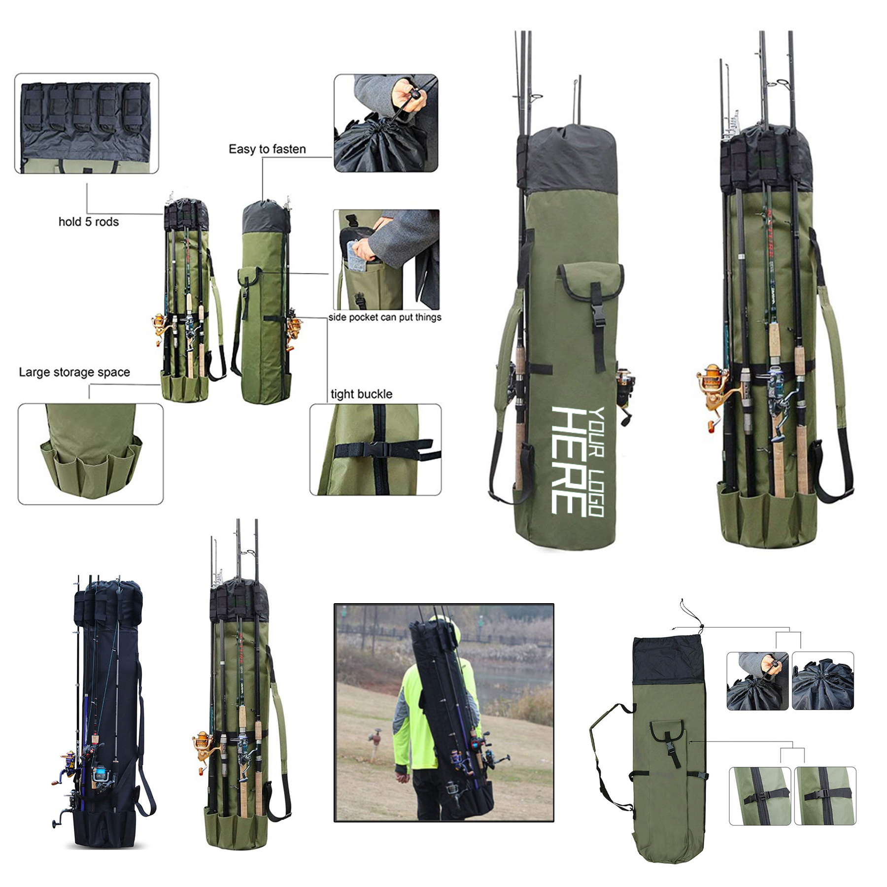 Large Capacity Fishing Bag 2