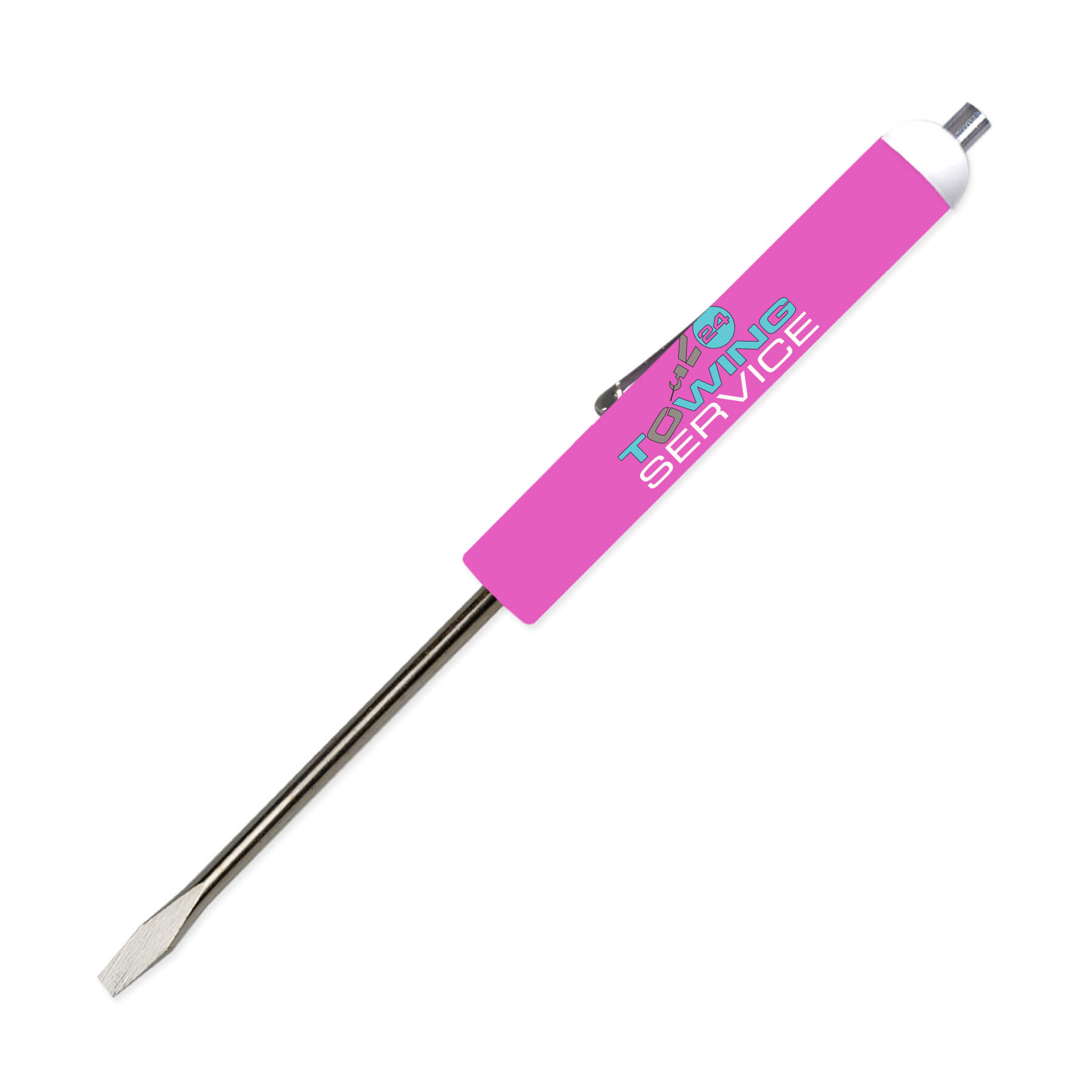 Pocket Screwdriver 1/8" Flat Tip Blade + Magnet Top 42