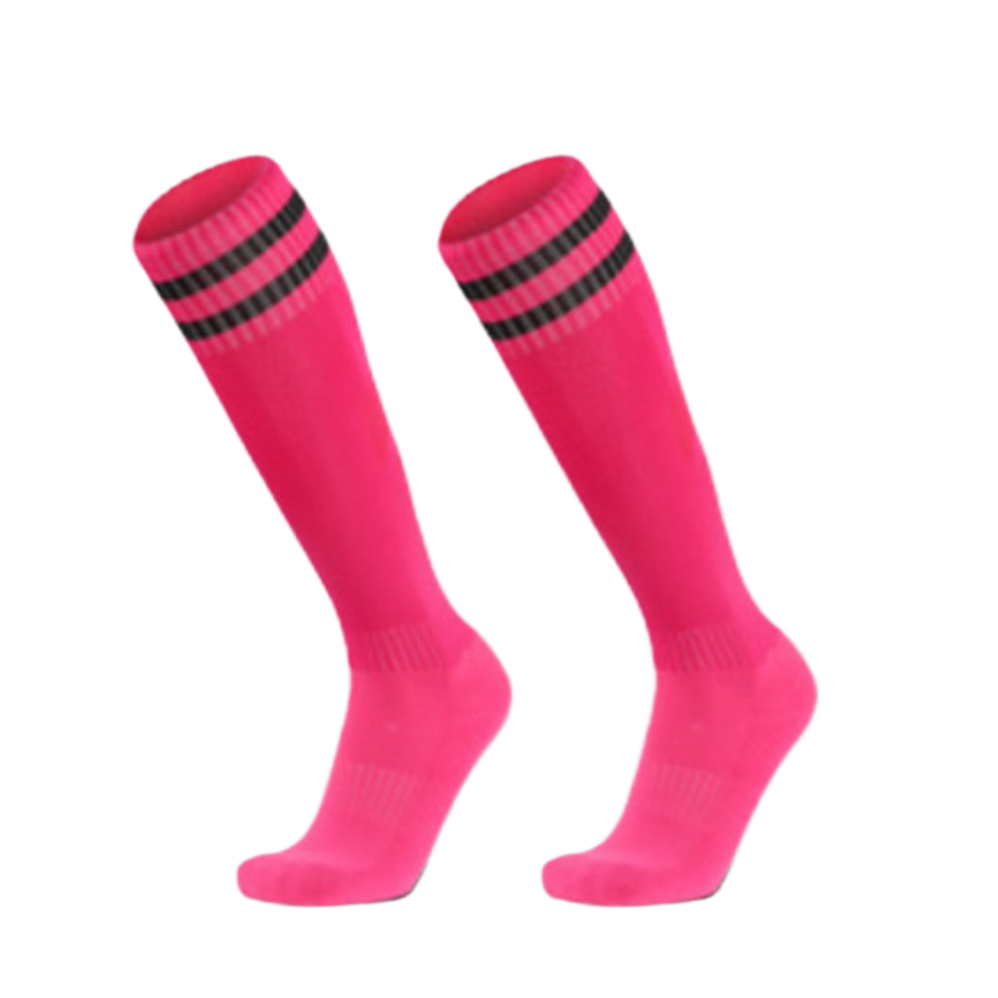 MOQ50 Quick Dry Anti Slip Soccer Socks Over Knee 6