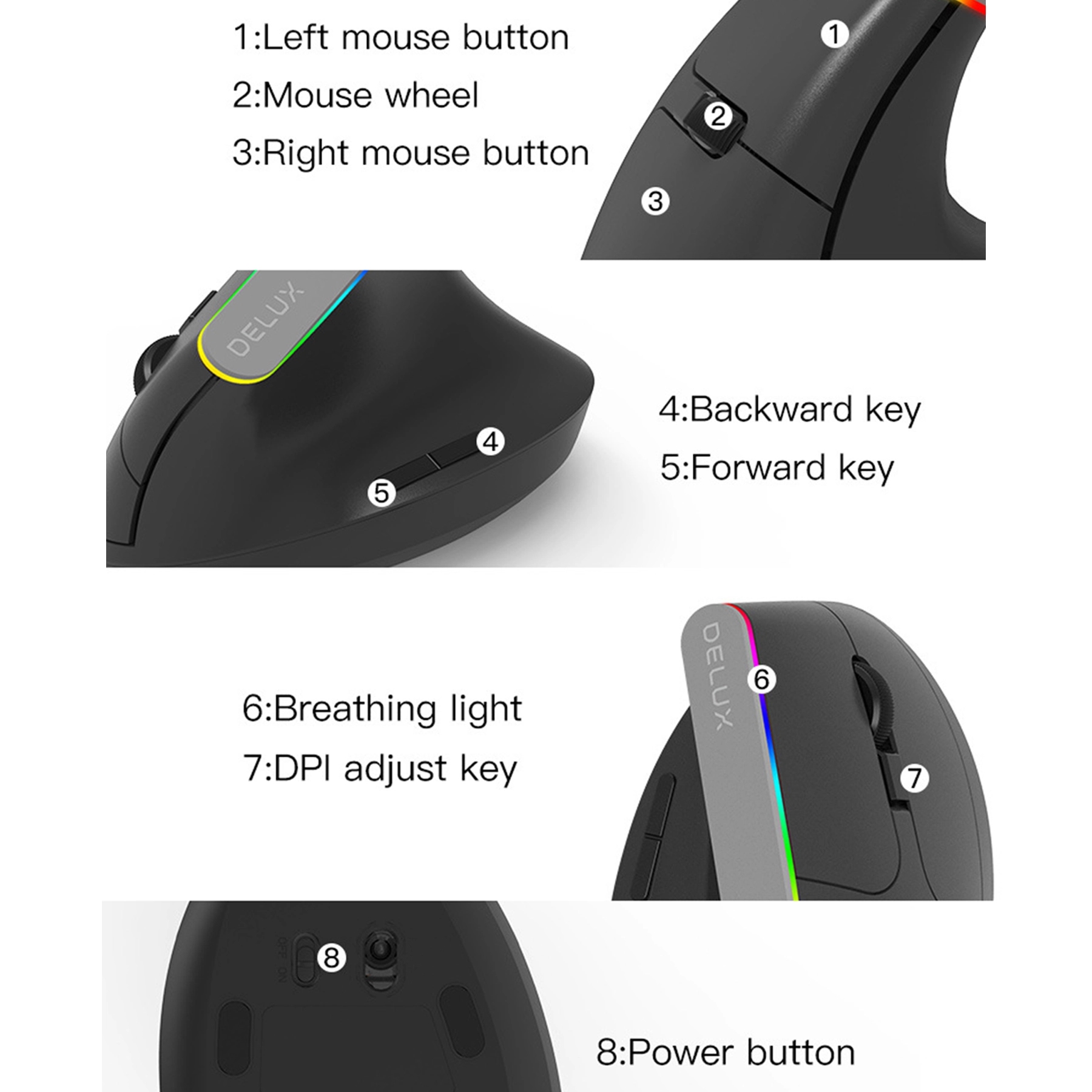 Rechargeable Bluetooth Mouse 11
