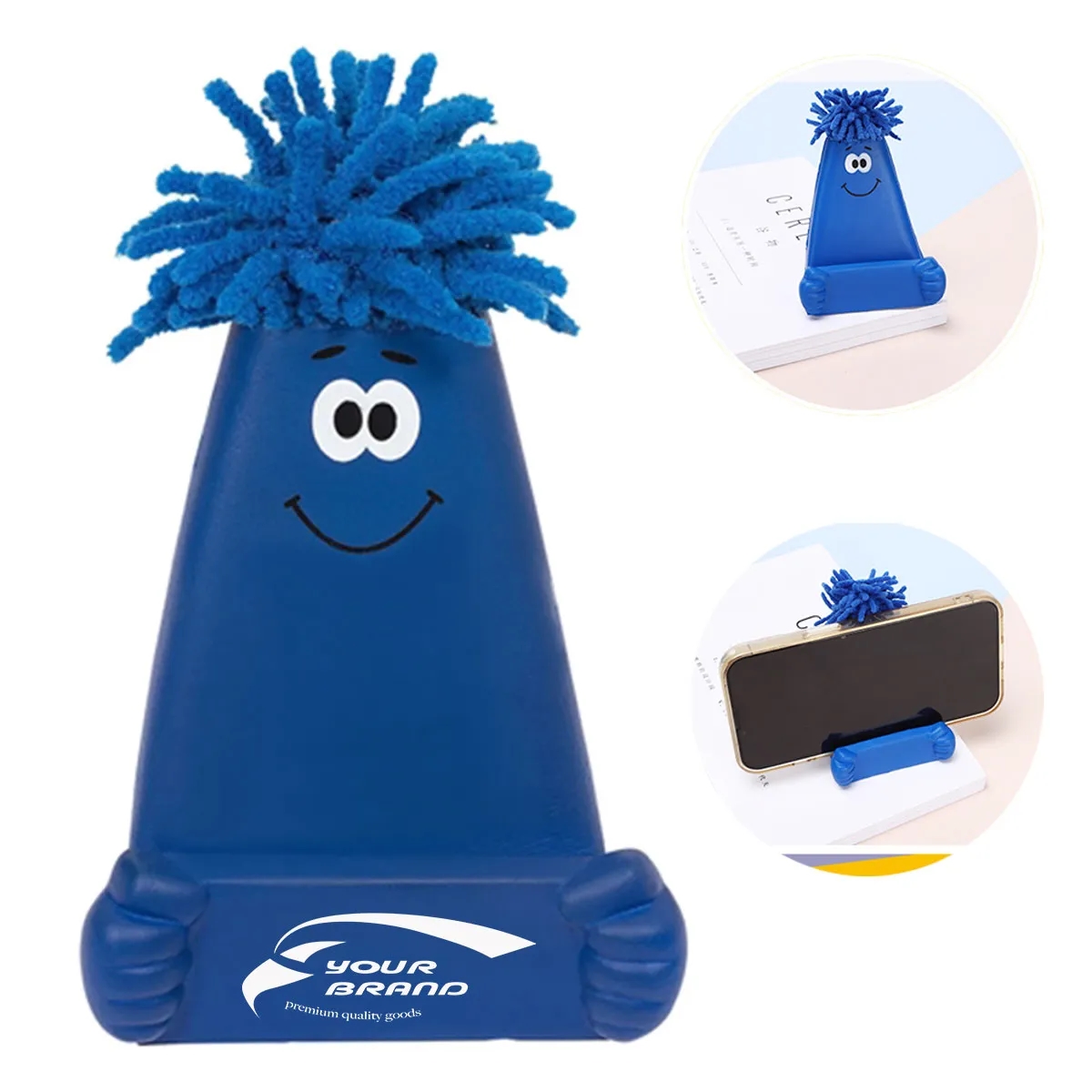 Cute Stress-Relieving Phone Holder and Screen Cleaner 3