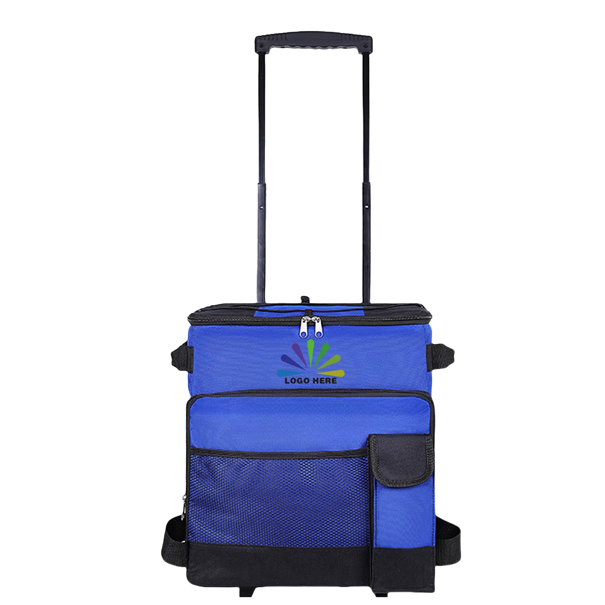 Leakproof Wheeled Collapsible Cooler Bag With Handle MOQ1 3
