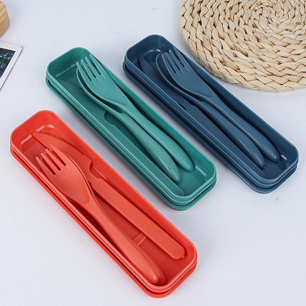 3-in-1 wheatstraw tableware set 5