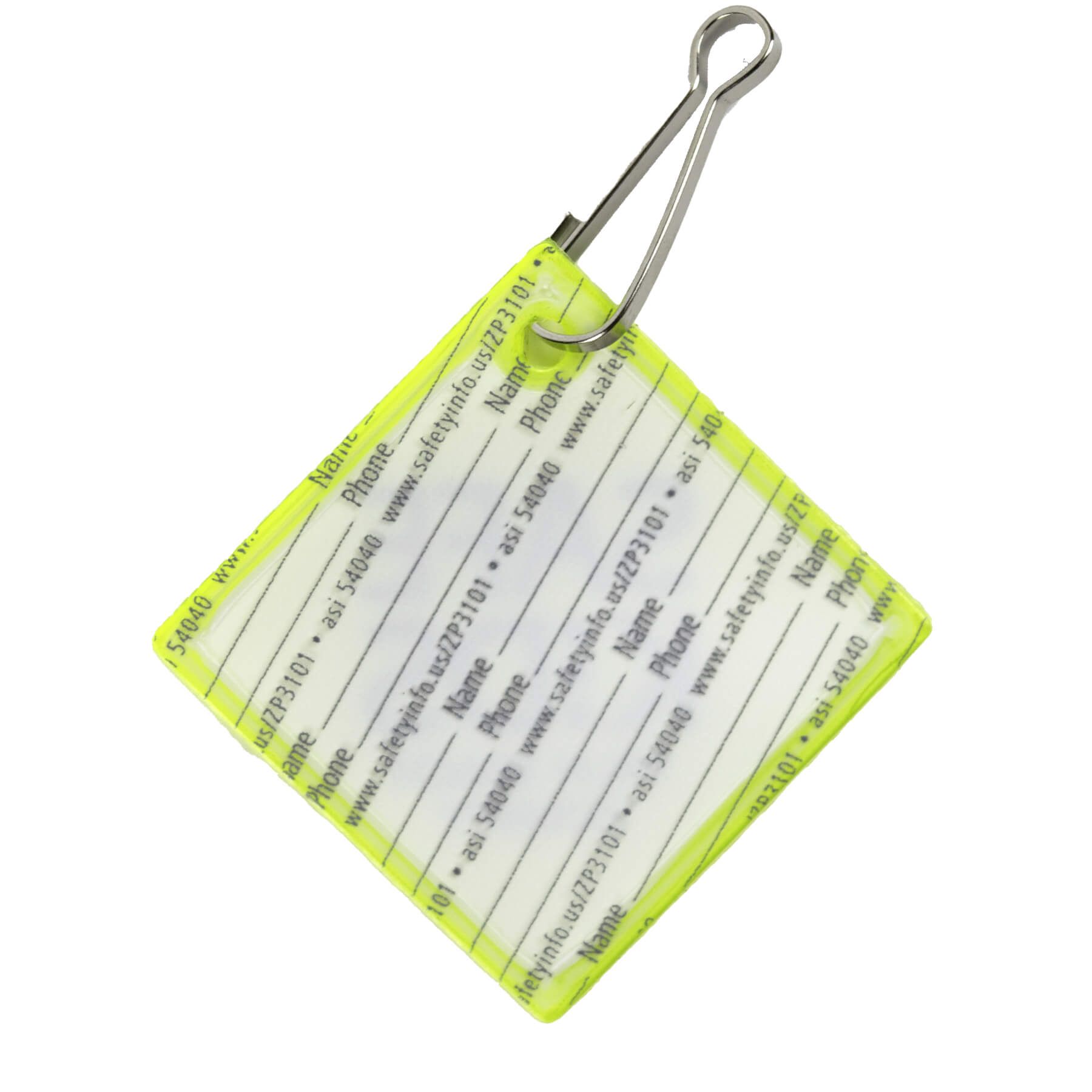Diamond Hook Reflective Zipper Pull 5