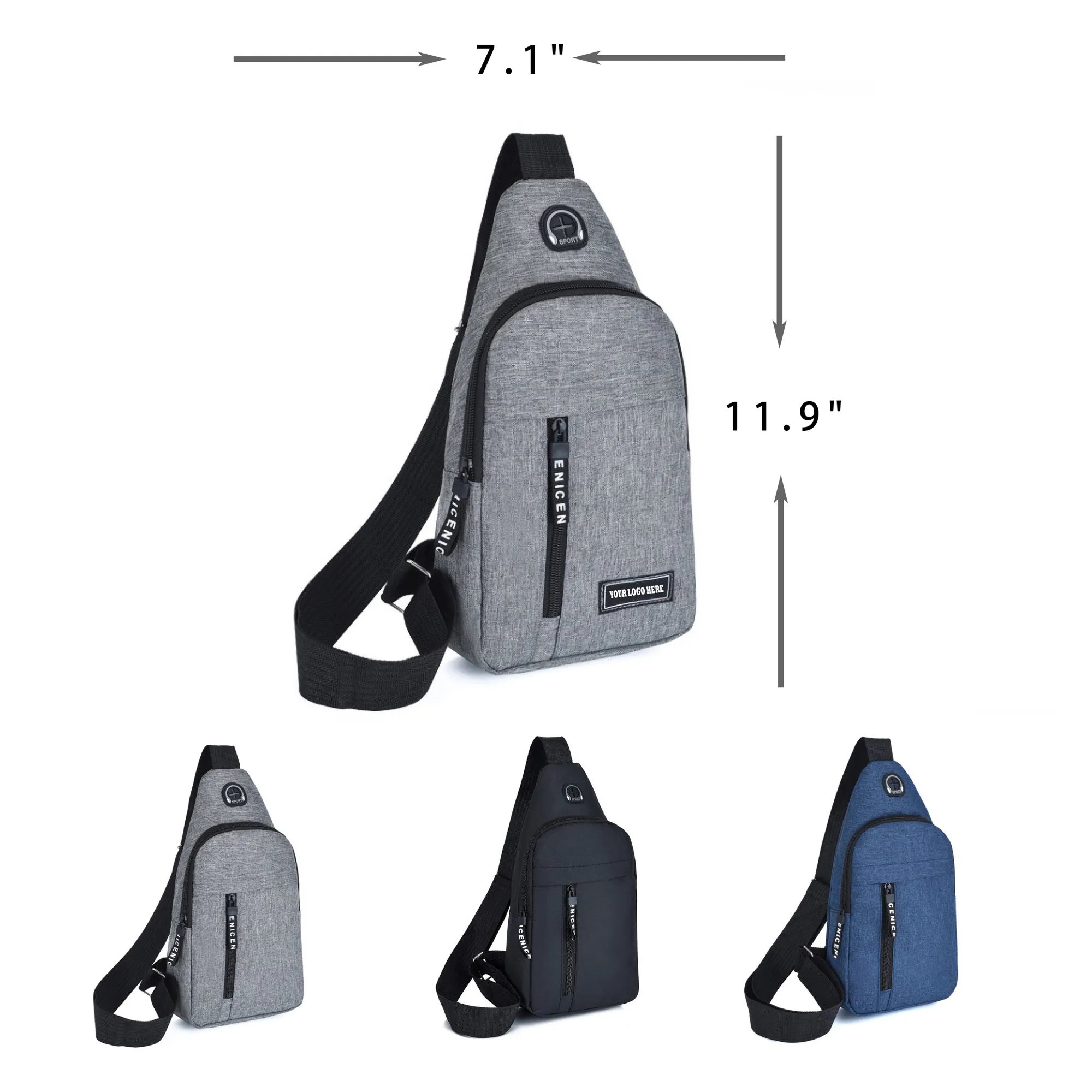 Outdoor Travel Sports Shoulder Bag 7