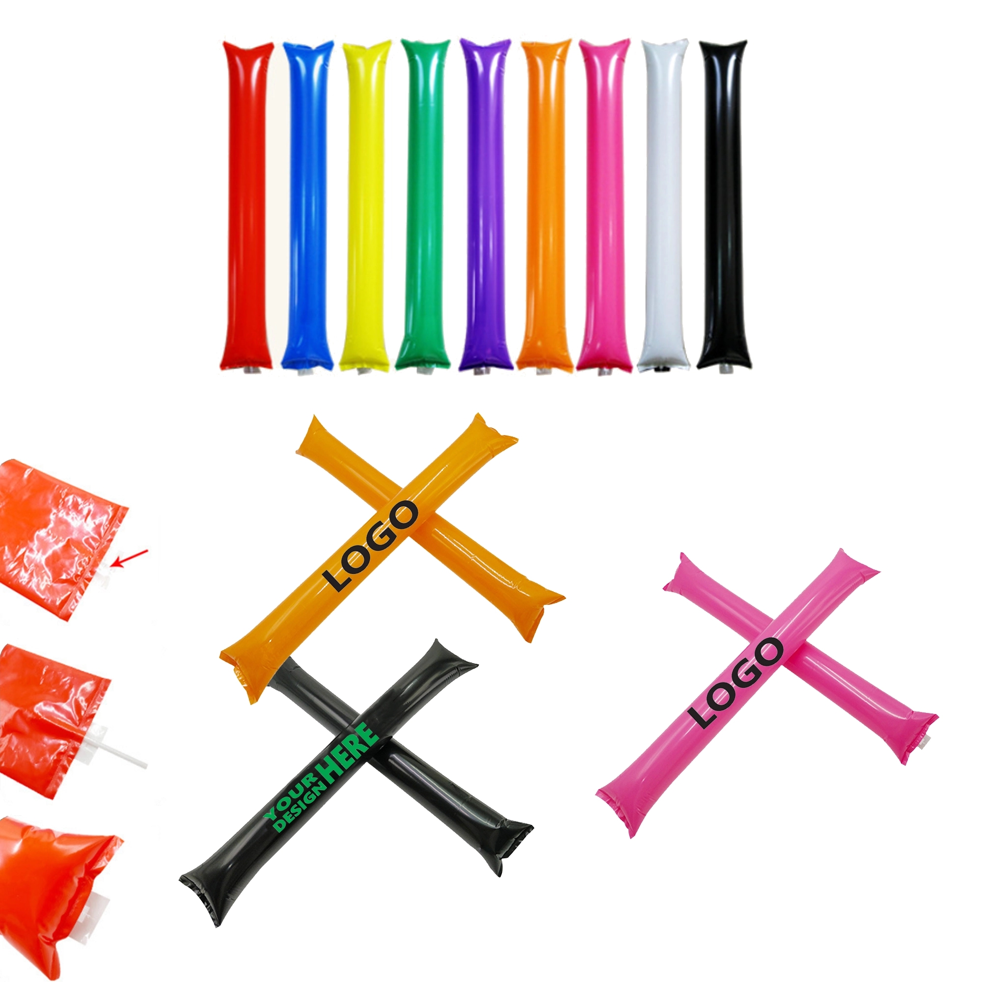 MOQ 100Pcs Thunder Sticks 2