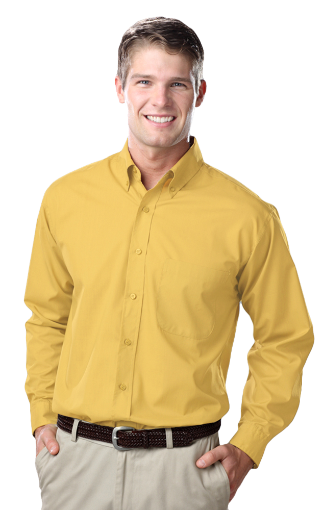 Men's L/S Value Poplin Shirt 27