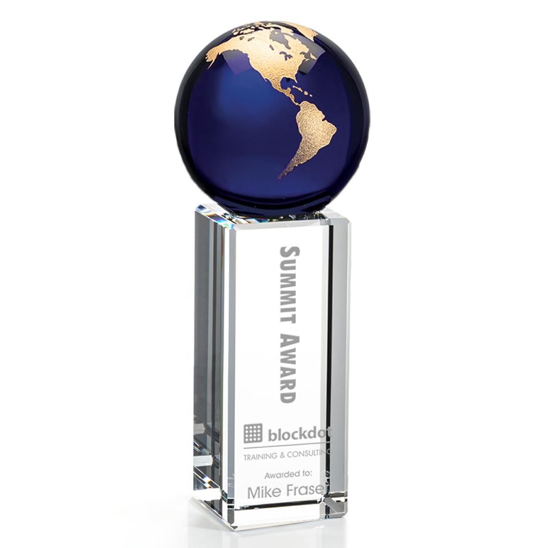 Luz Globe Award - Blue/Gold 3