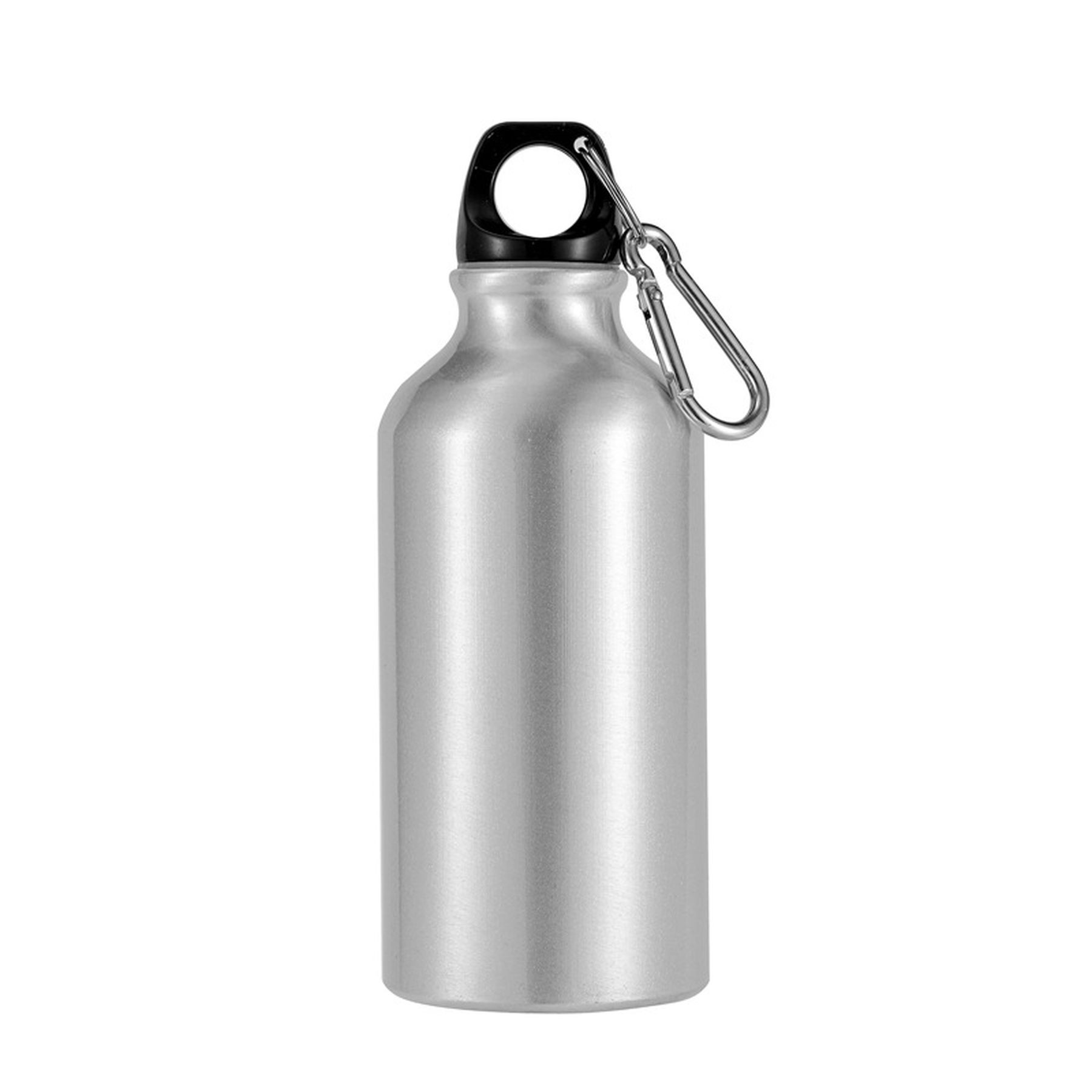 14 Oz Aluminum Water Bottle With Carabiner And Twist Cap 4