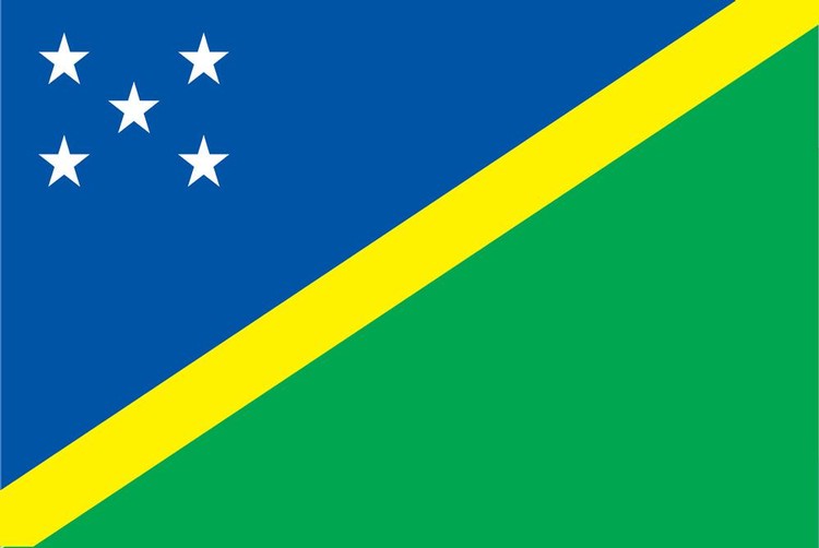 Solomon Islands Flag - 5' x 8' - Nylon 2