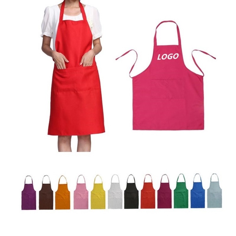 Polyester Apron With Pockets 1