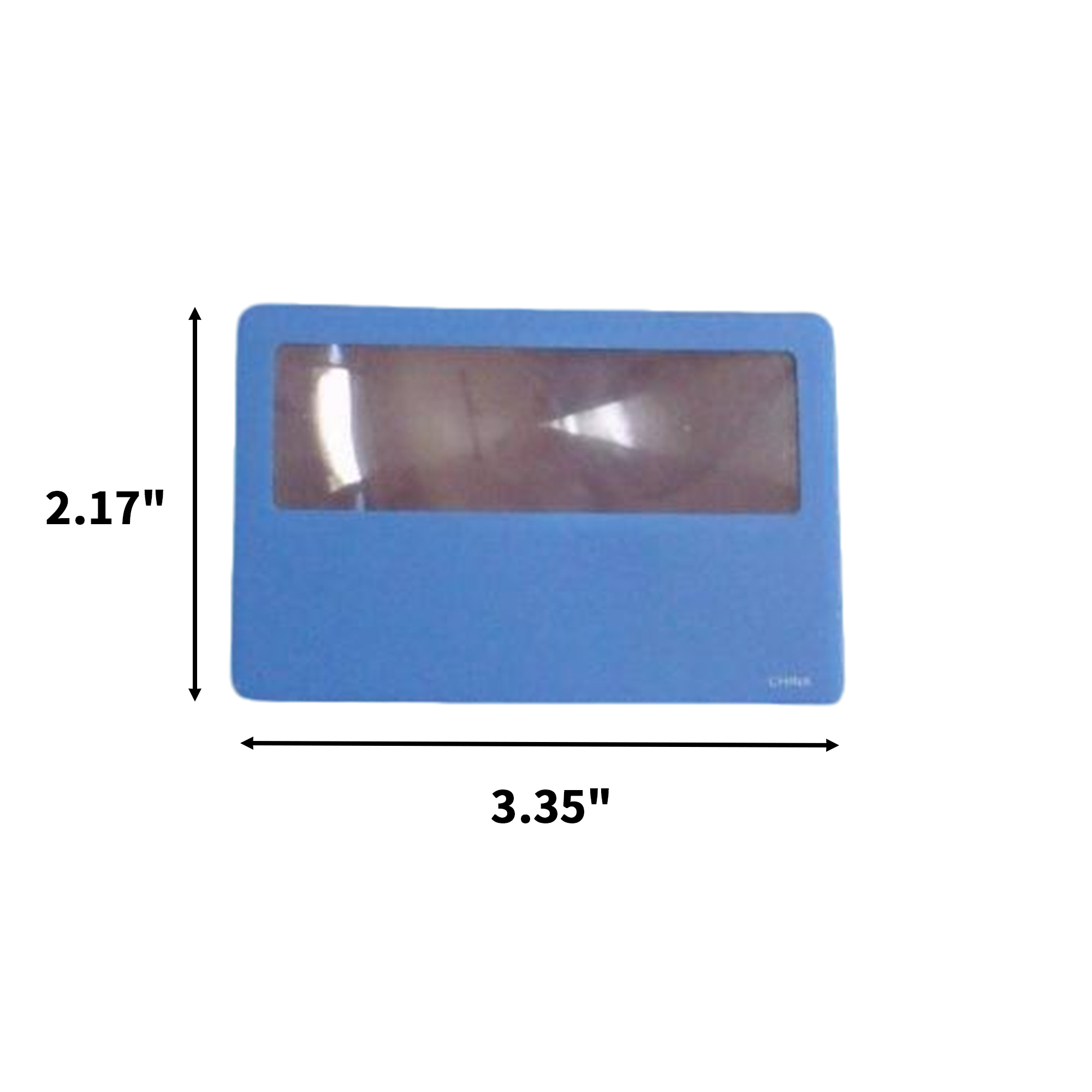 Polyvinyl Chloride Wallet Magnifying Card 3