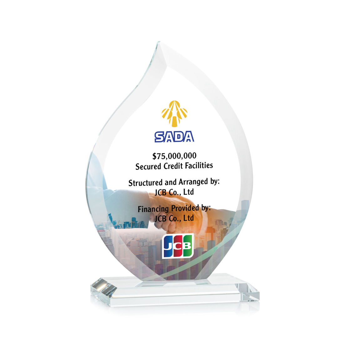 Nestor Flame VividPrint™ Award - Clear 2