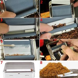 Cigarette Rolling Machine With Solid Plastic And Metal Tube 3