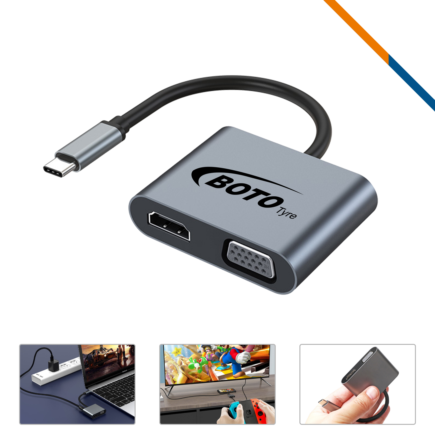 Ktoe 4in1 USB Hub 2