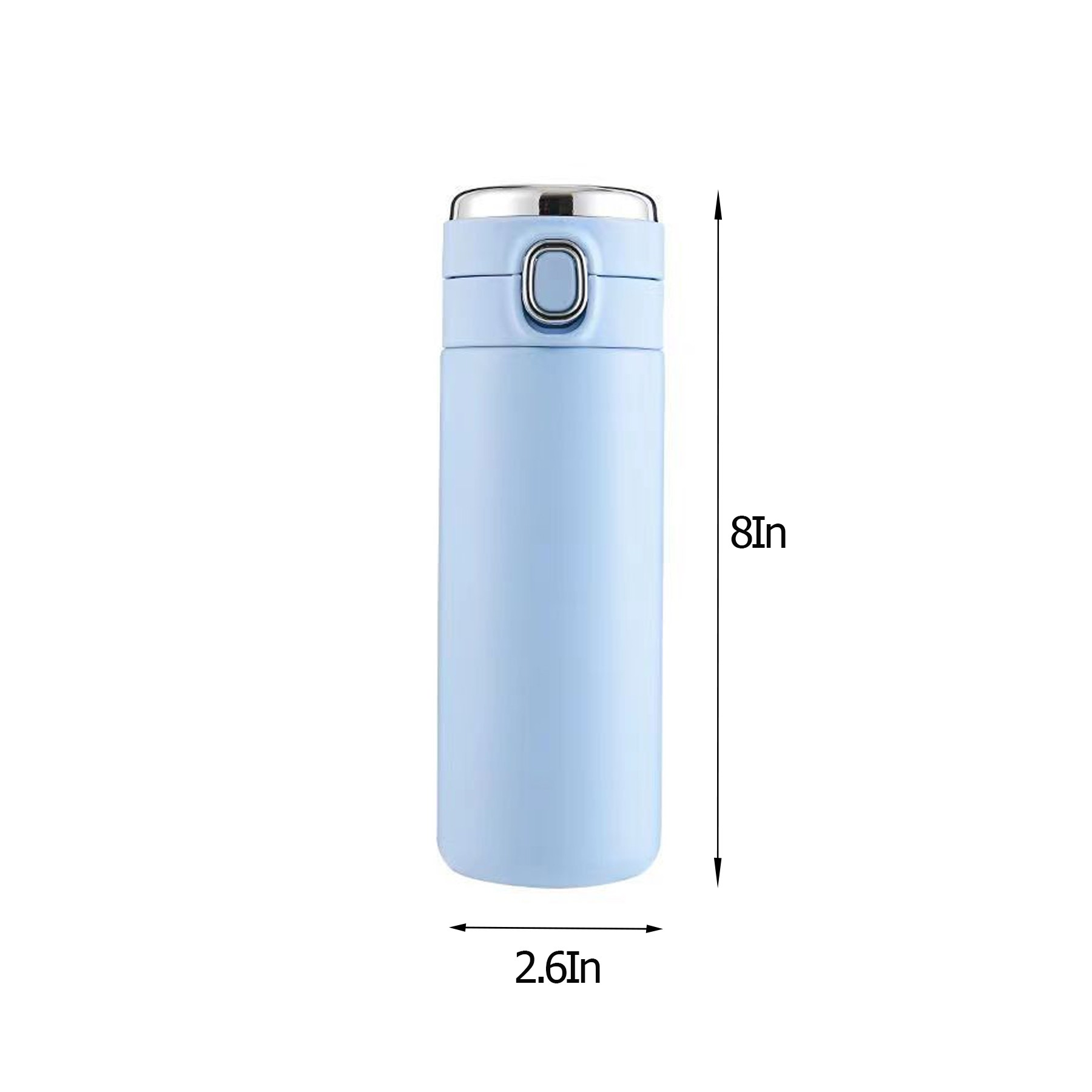 14 OZ Stainless Steel Insulated Water Bottle With Temperature Display 2