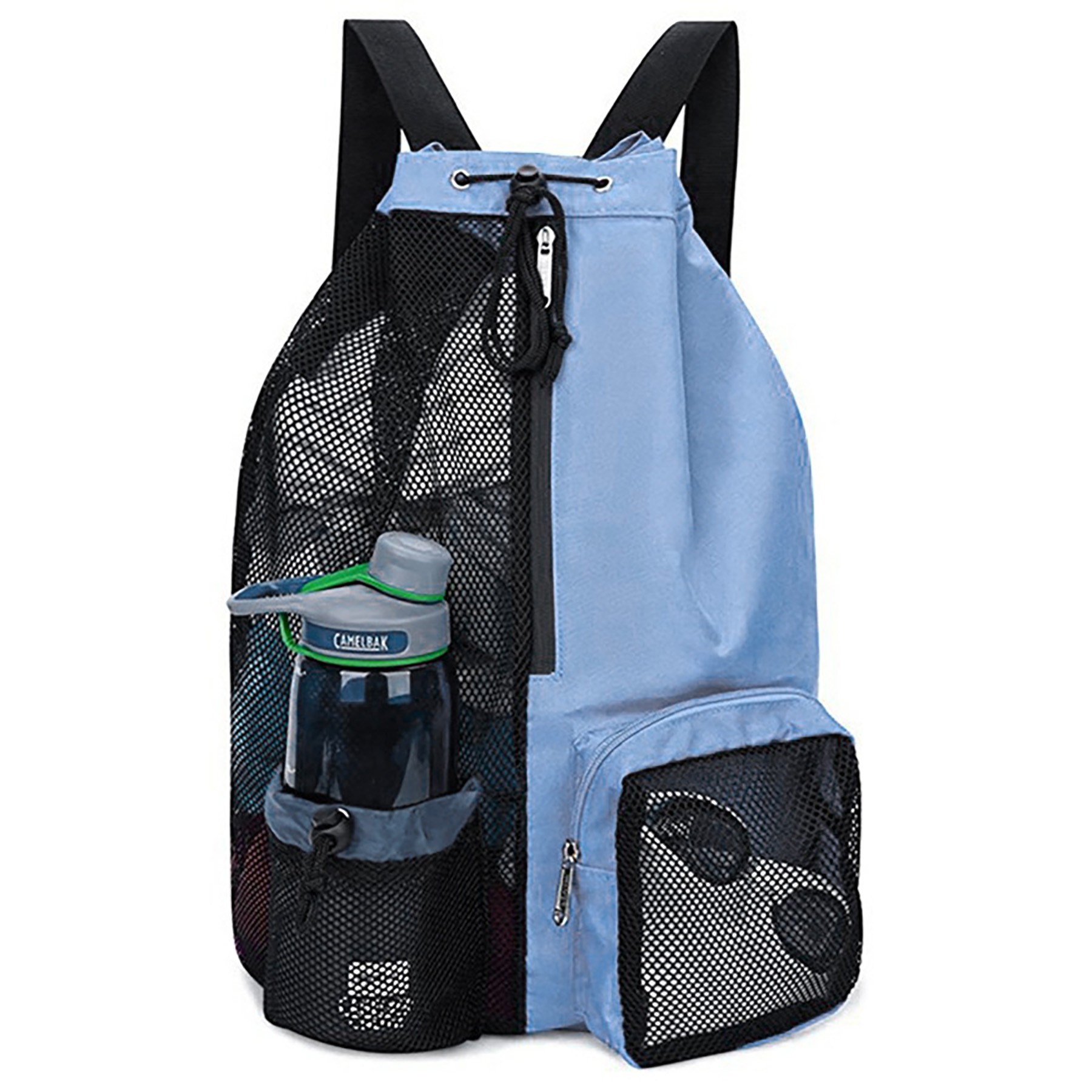 Drawstring Ventilator Mesh Equipment Bag 10