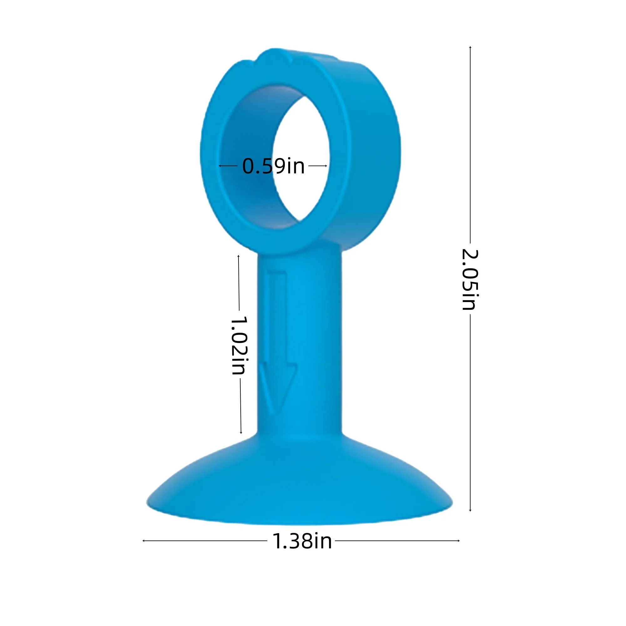 Punch-free door suction anti-collision door stop 5