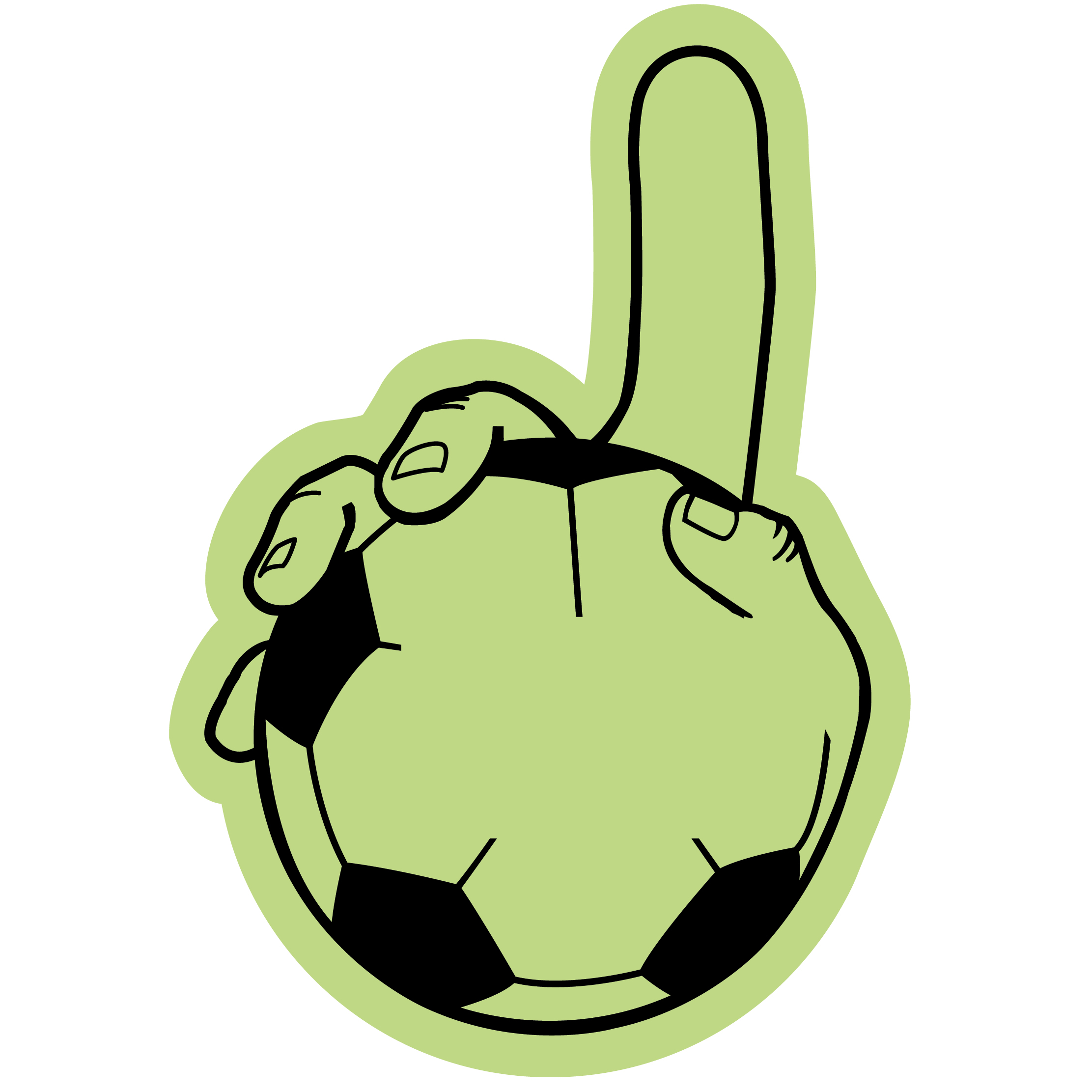 Soccer Ball Hand 4