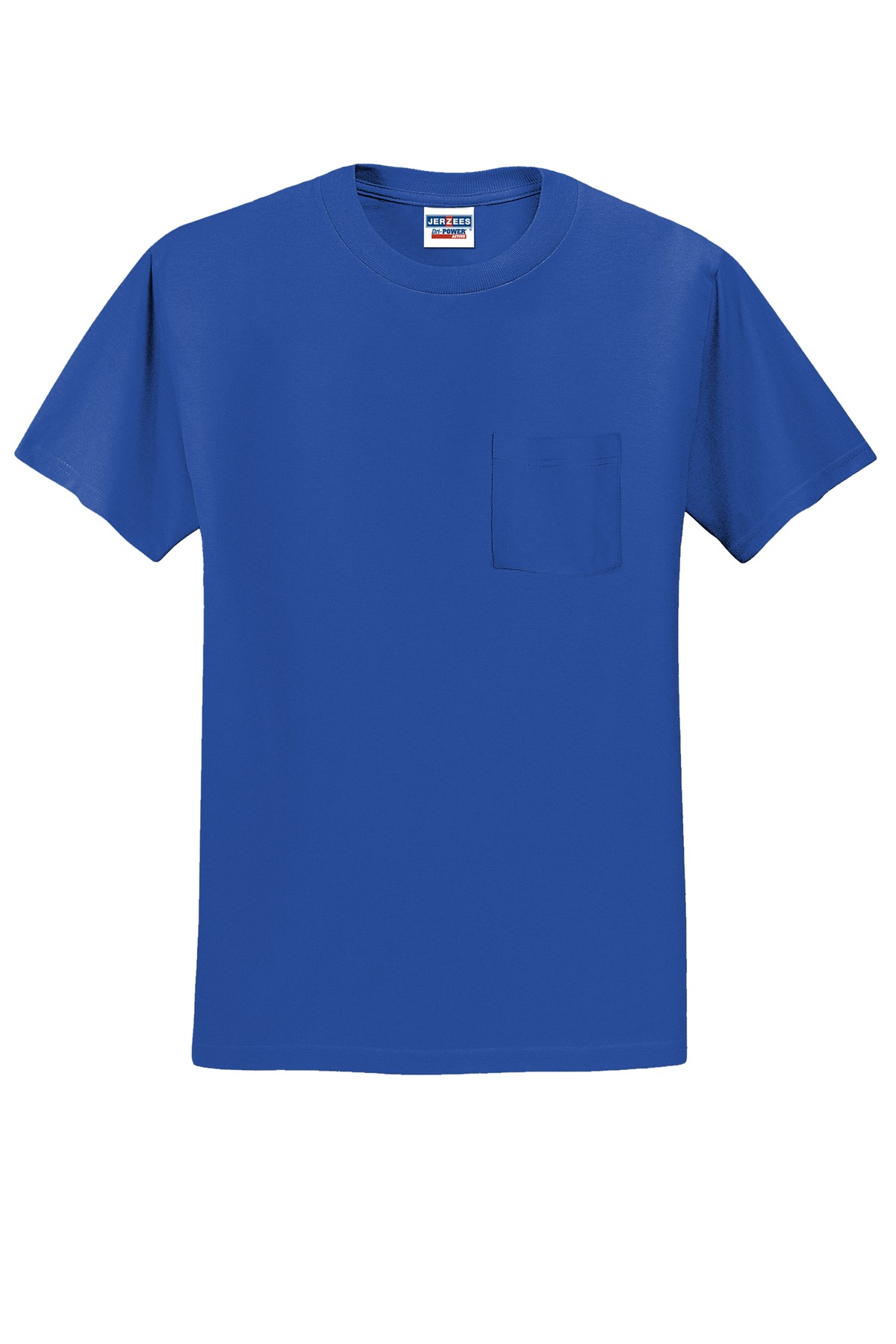 Jerzees - Dri-Power 50/50 Cotton/Poly Pocket T-Shirt. 29MP 31